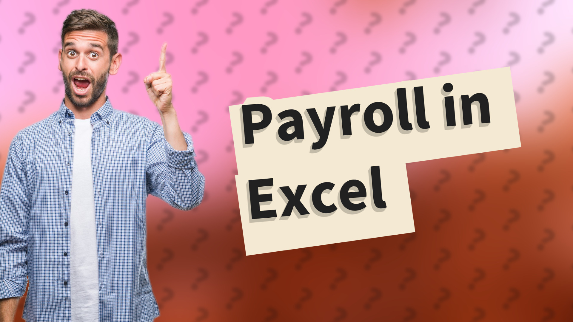 Payroll in Excel
