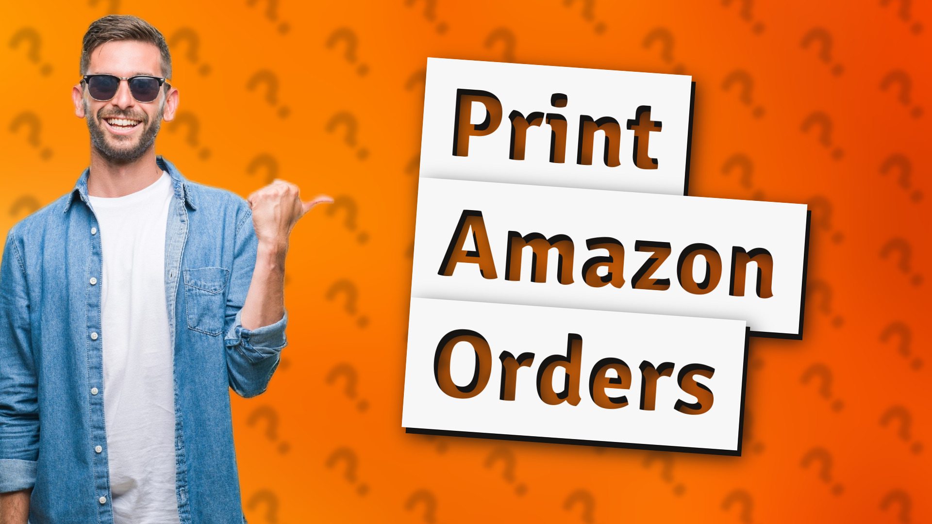 Print Amazon Orders