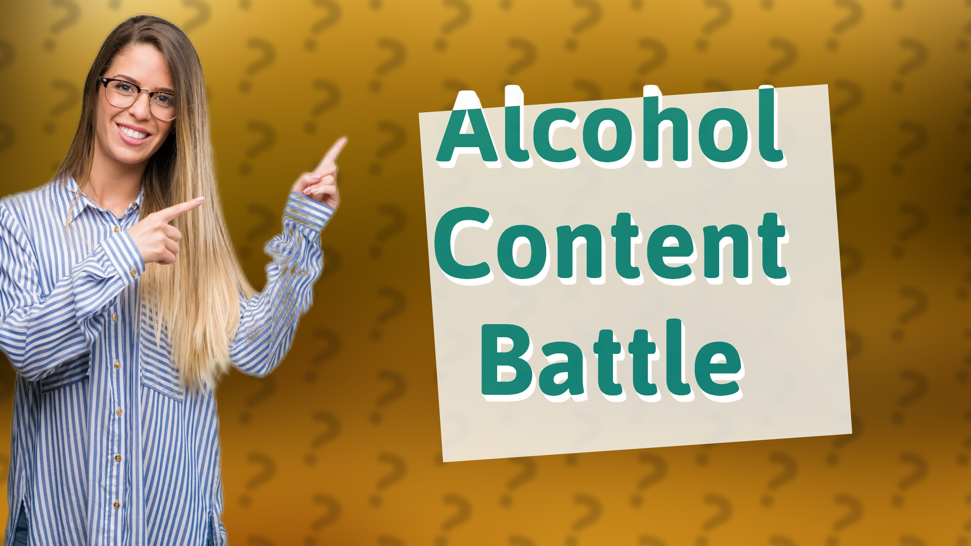 Alcohol Content Battle