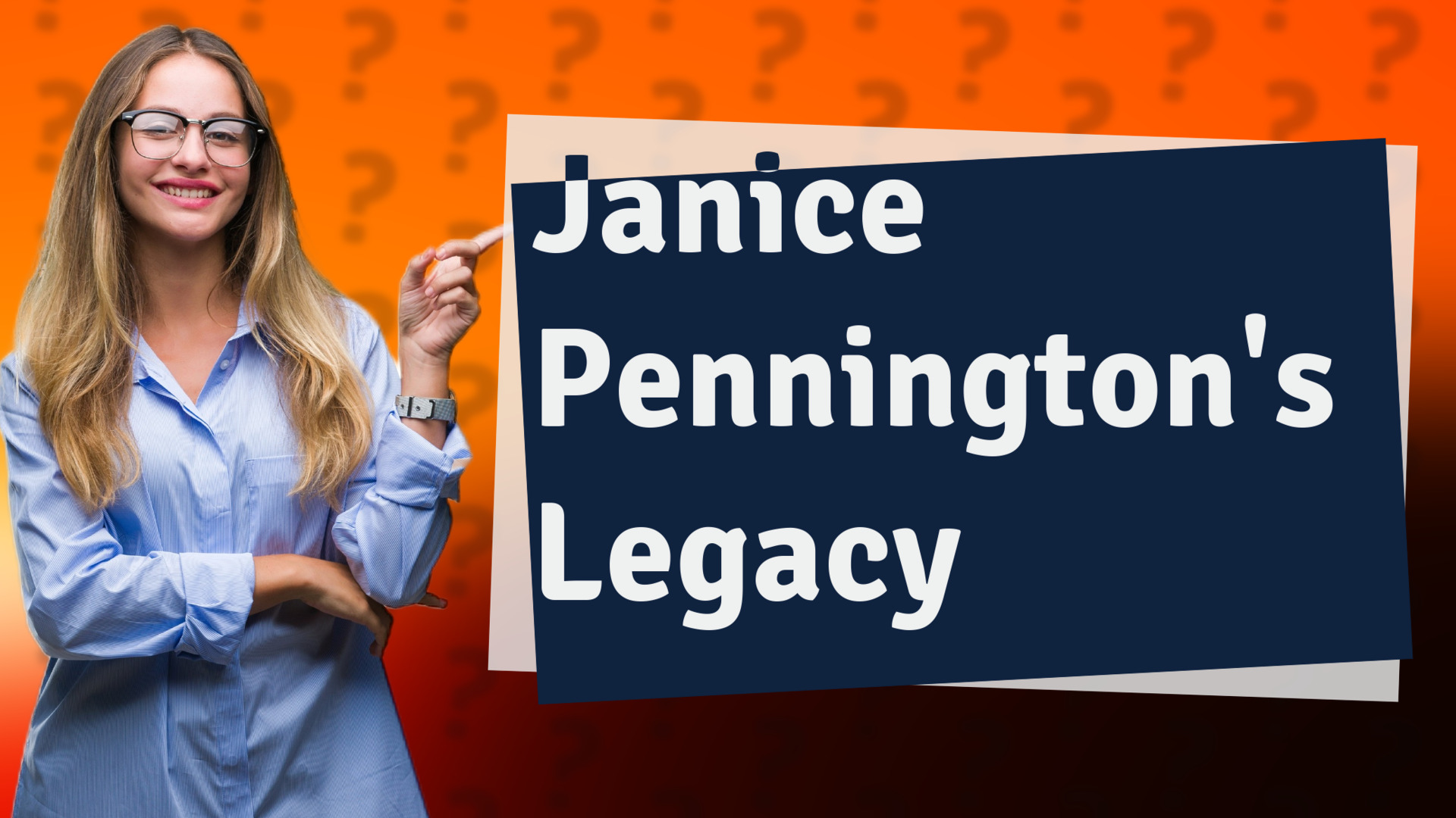 Janice Pennington's Legacy