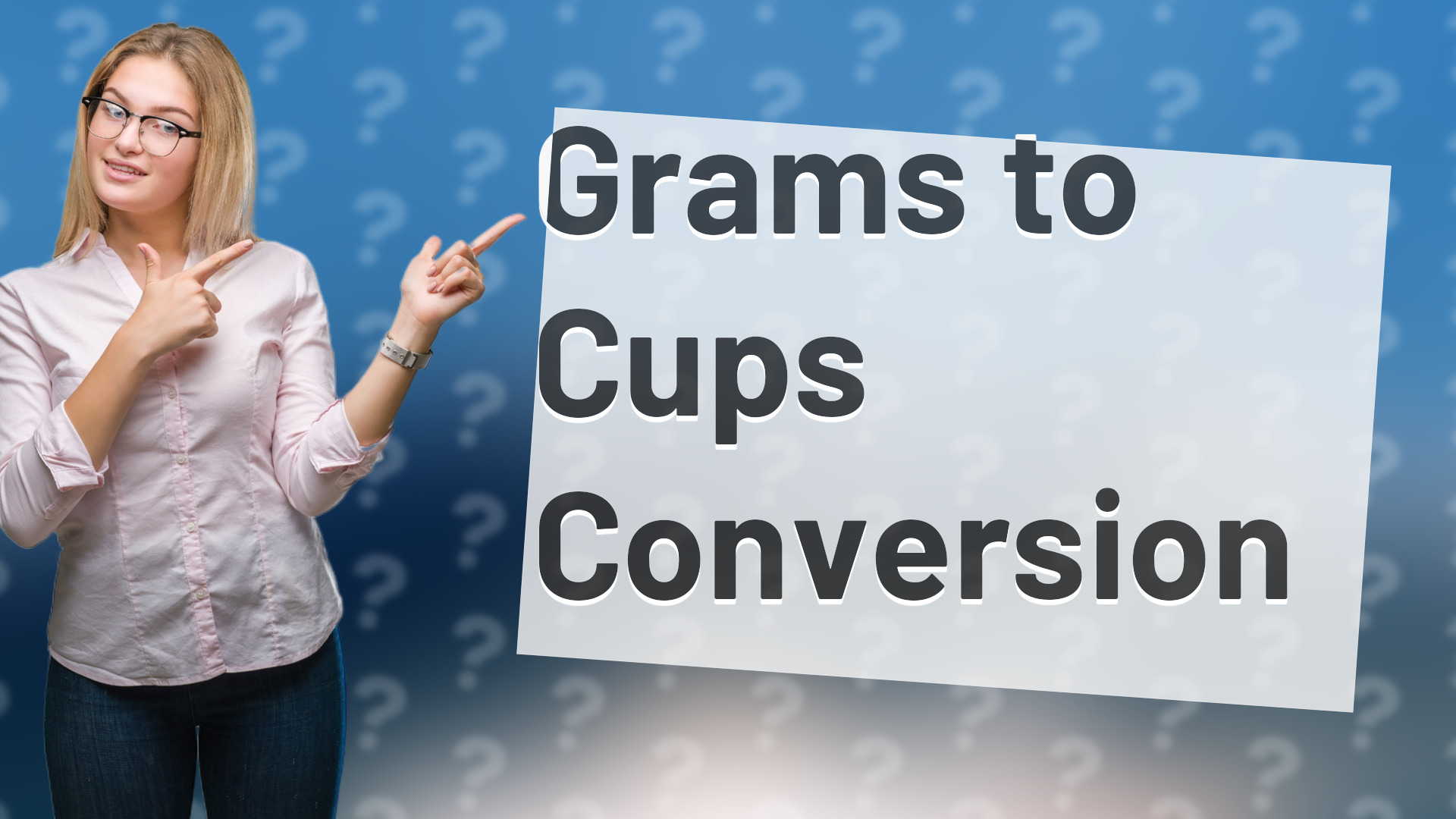 Grams to Cups Conversion