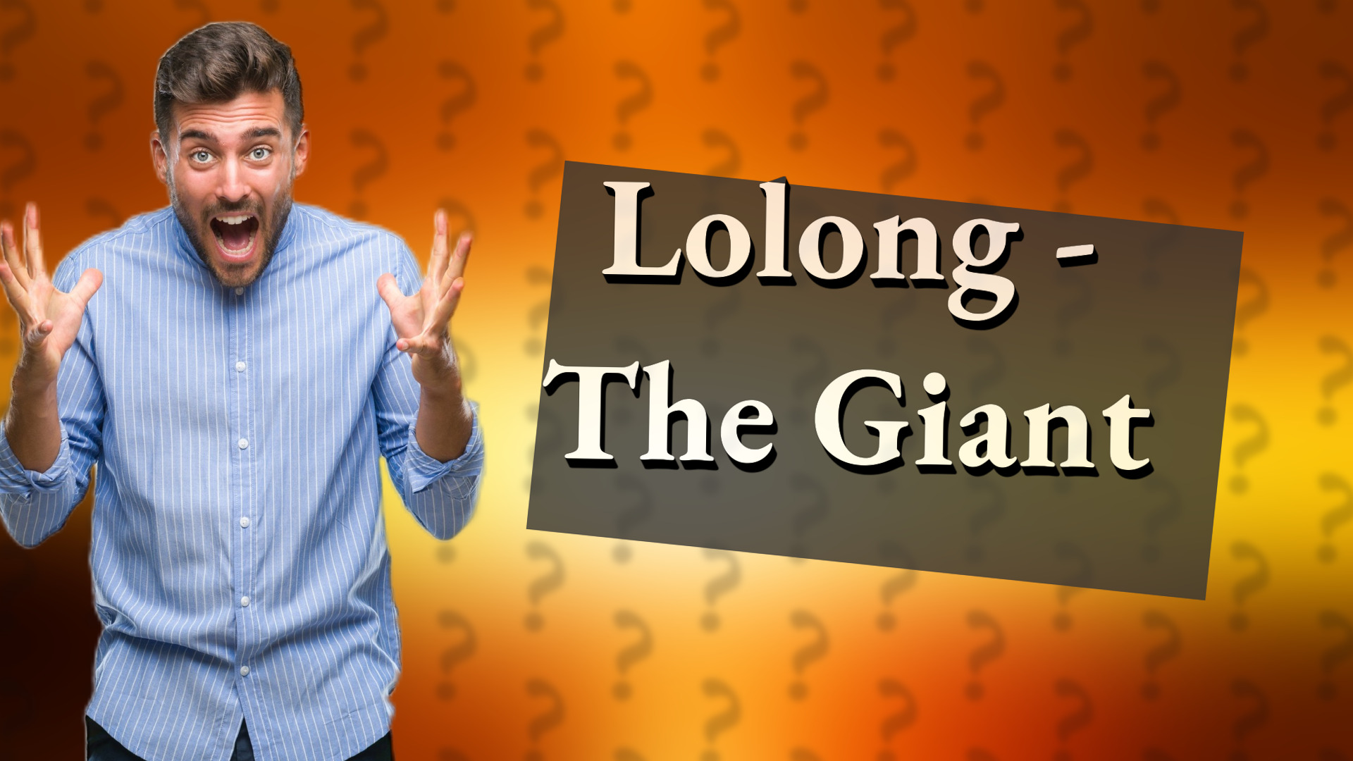 Lolong - The Giant