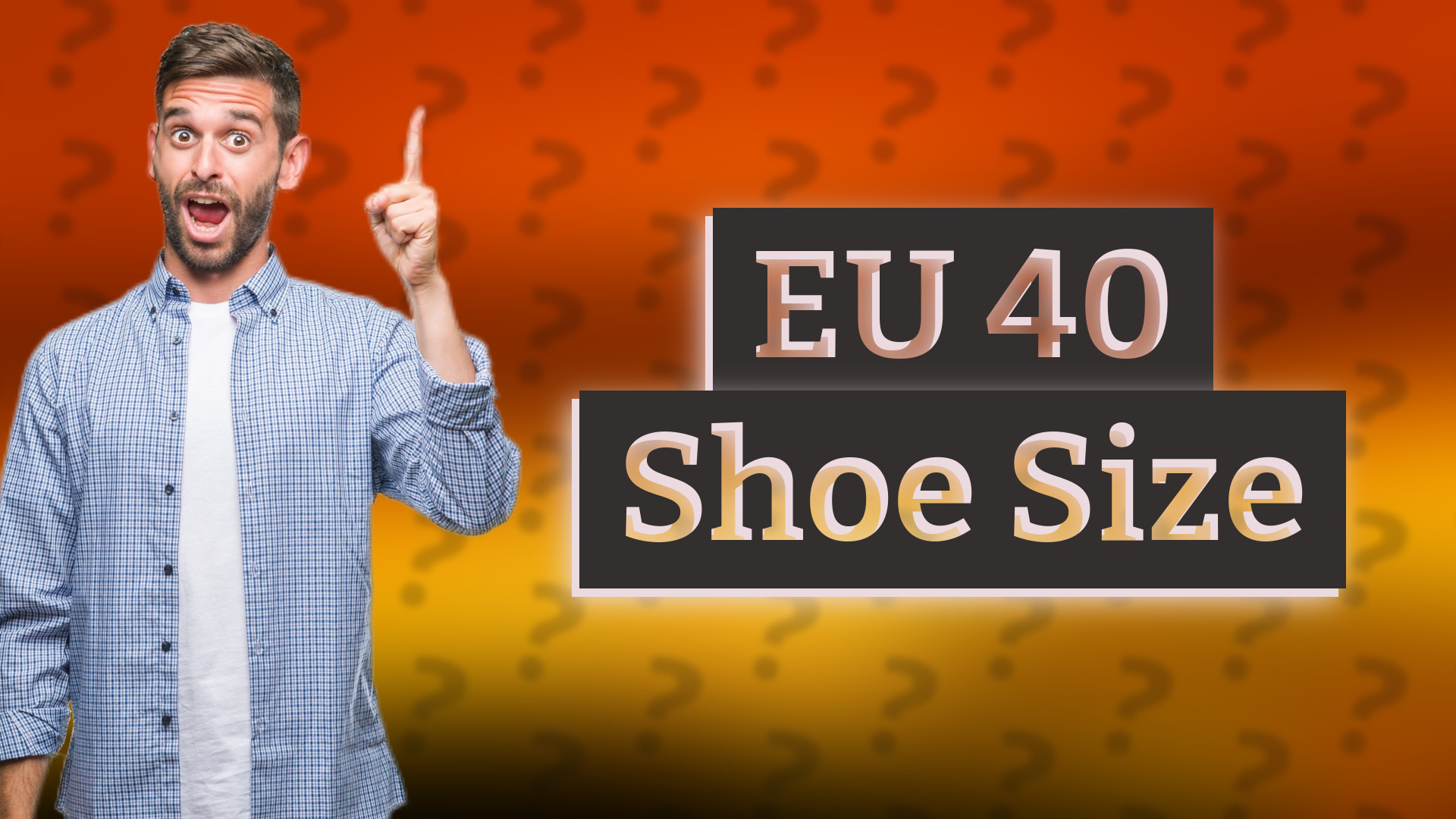 EU 40 Shoe Size