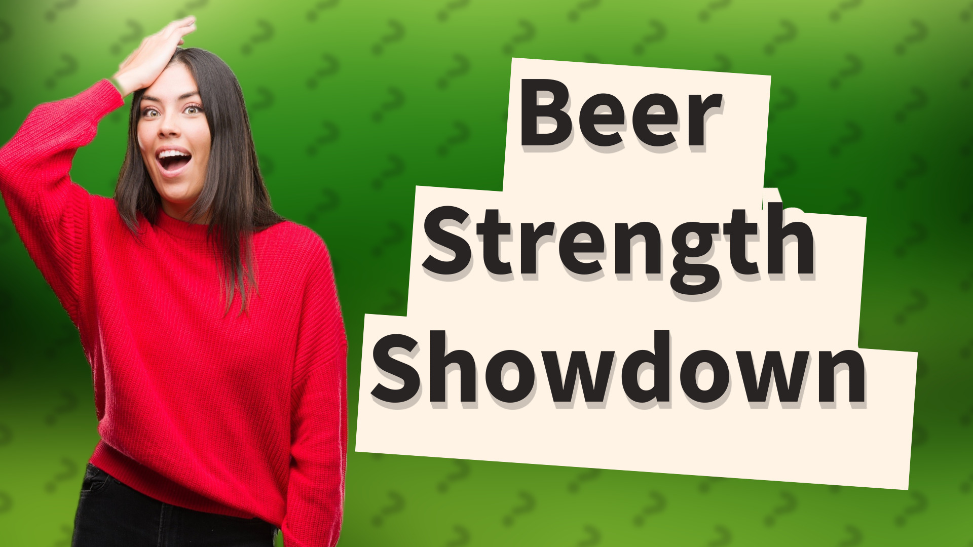 Beer Strength Showdown