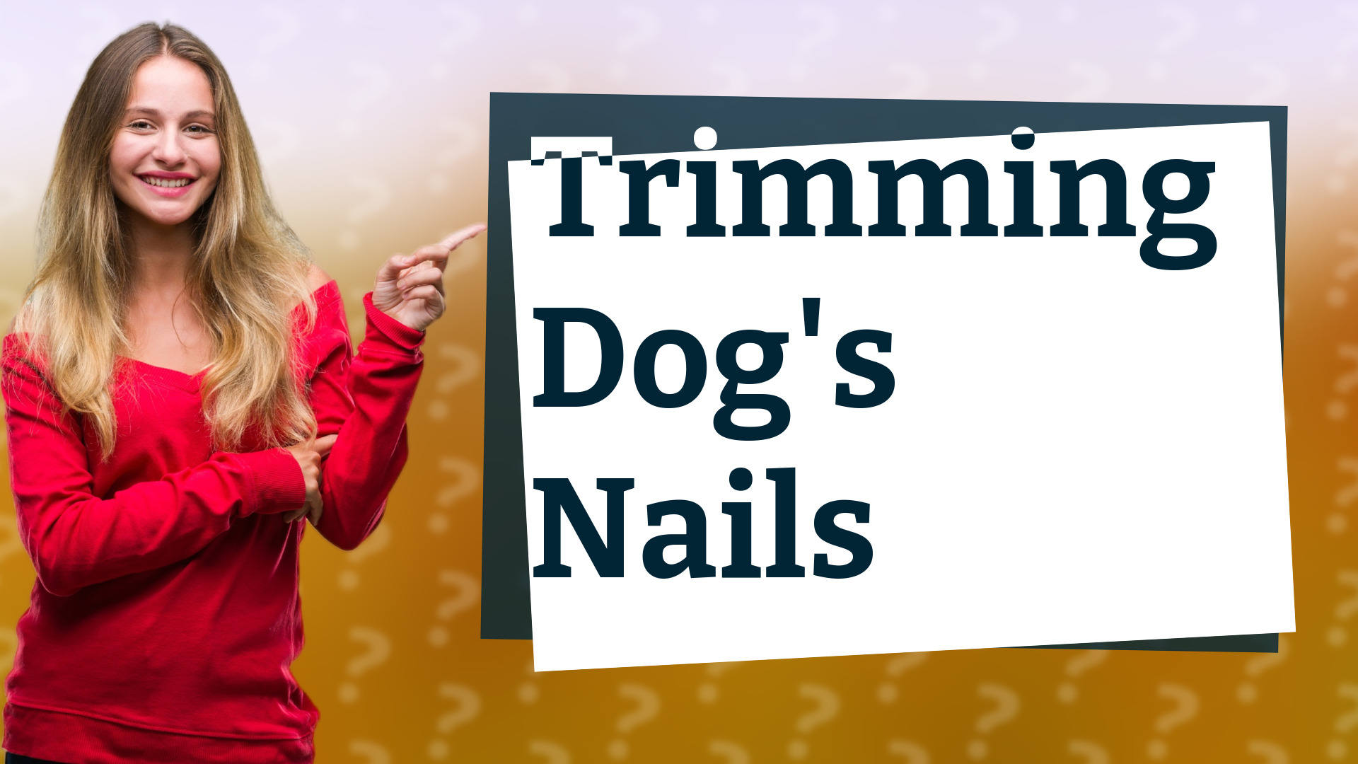 Trimming Dog's Nails