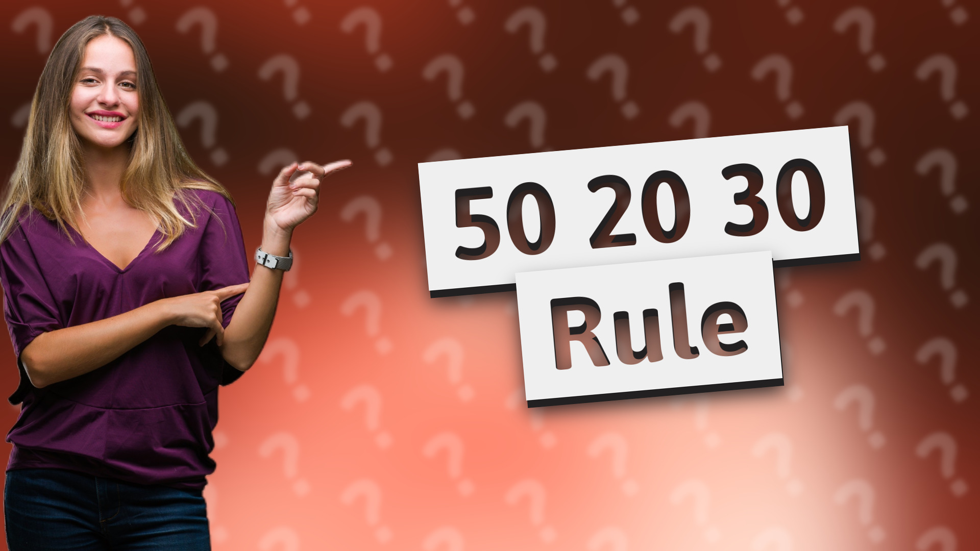 50 20 30 Rule