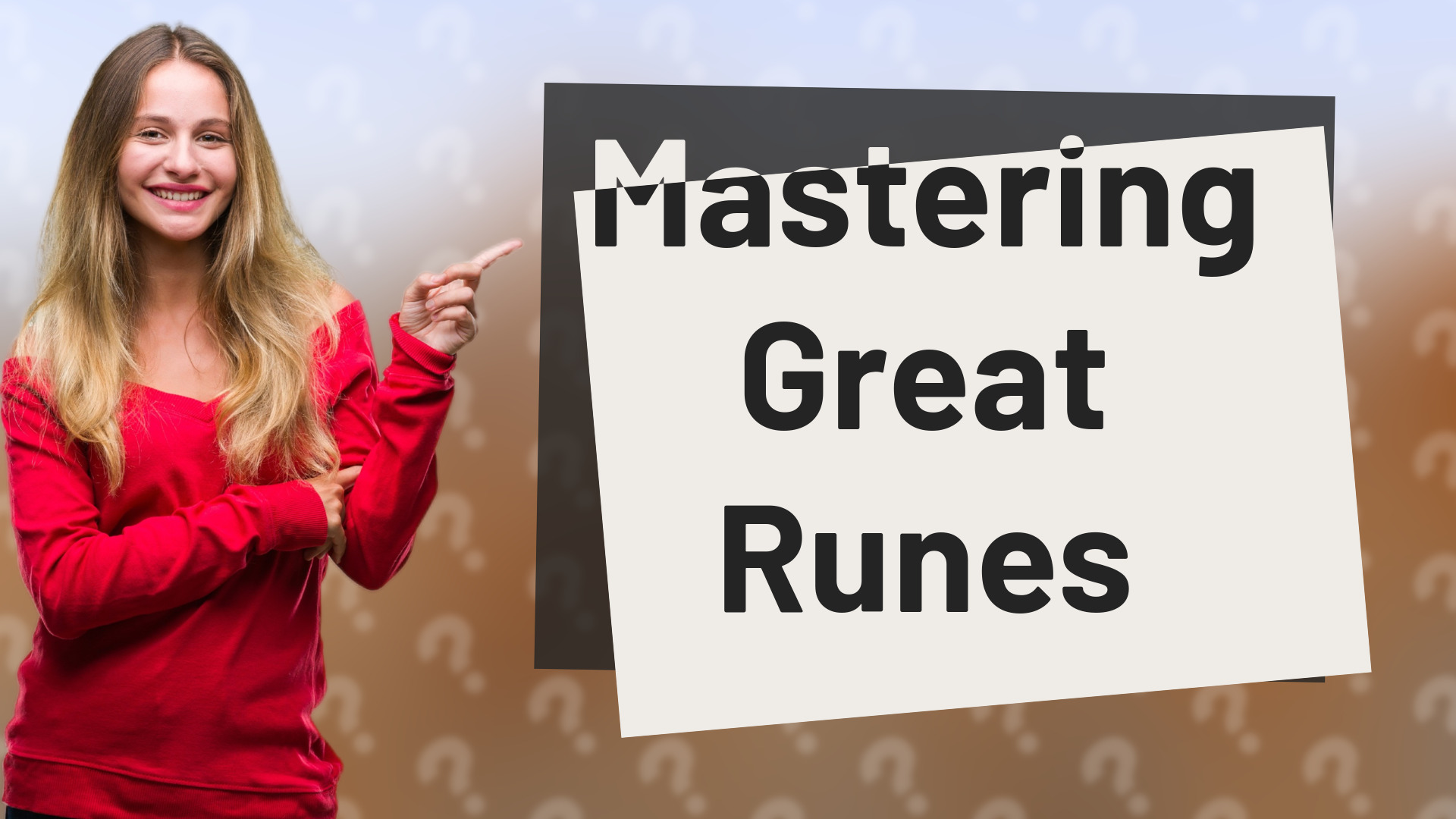 Mastering Great Runes