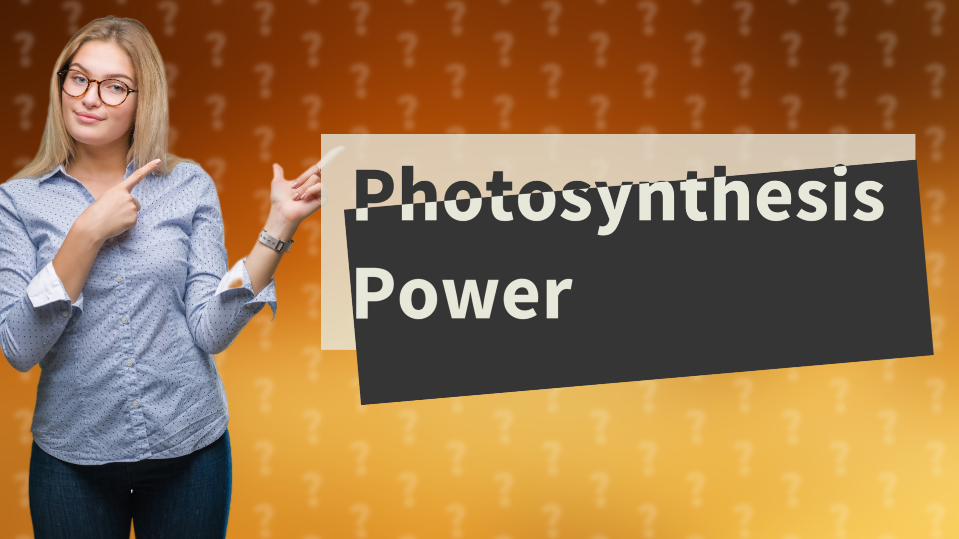 Photosynthesis Power