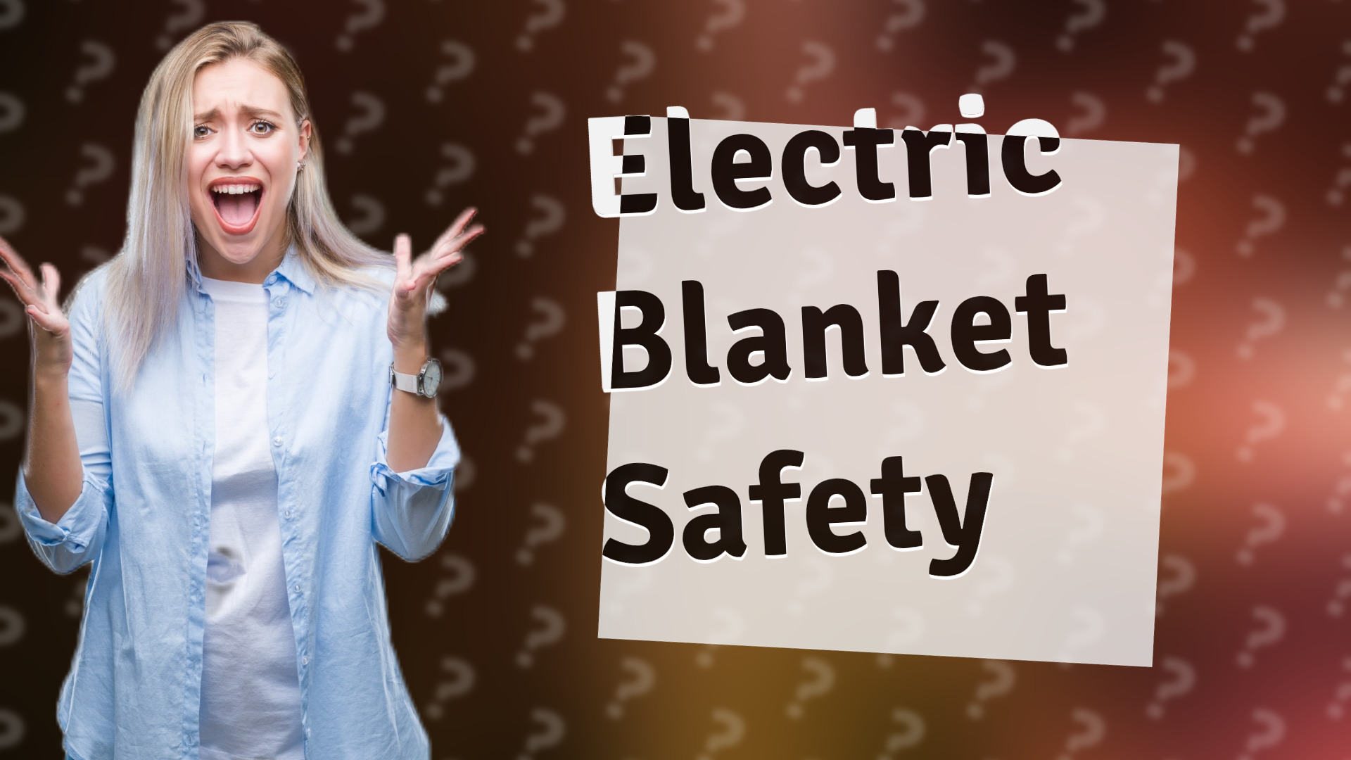Electric Blanket Safety