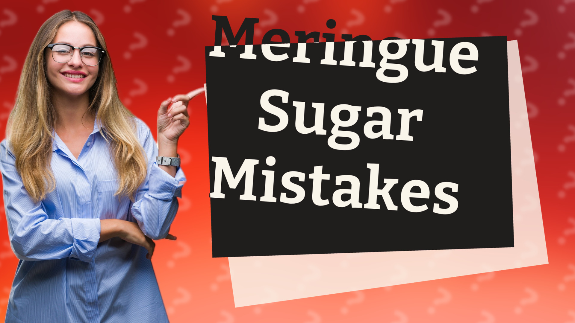 Meringue Sugar Mistakes