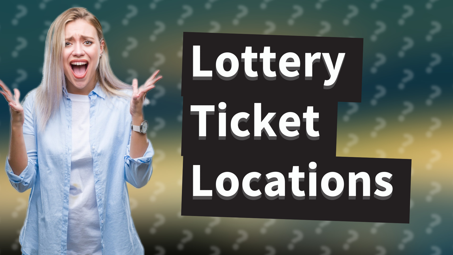Lottery Ticket Locations