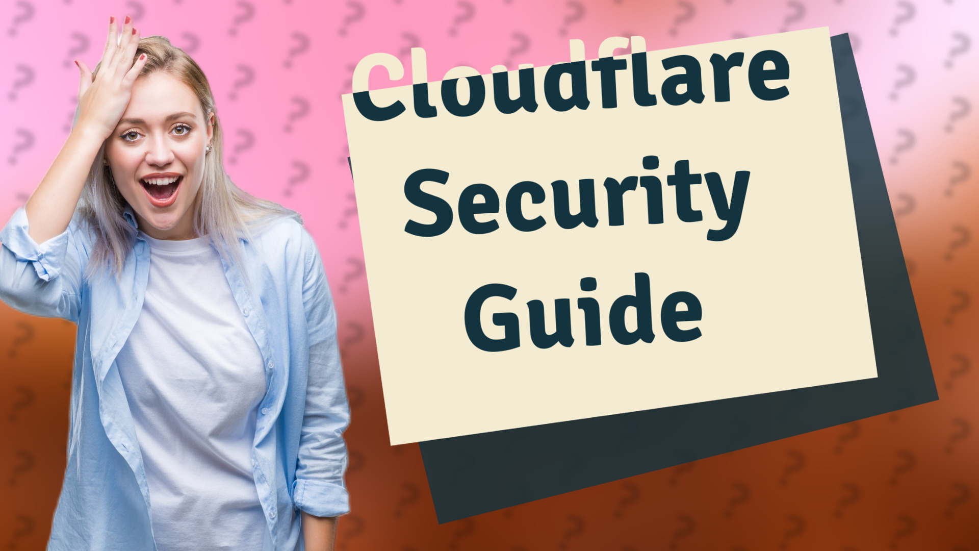 Cloudflare Security Guide