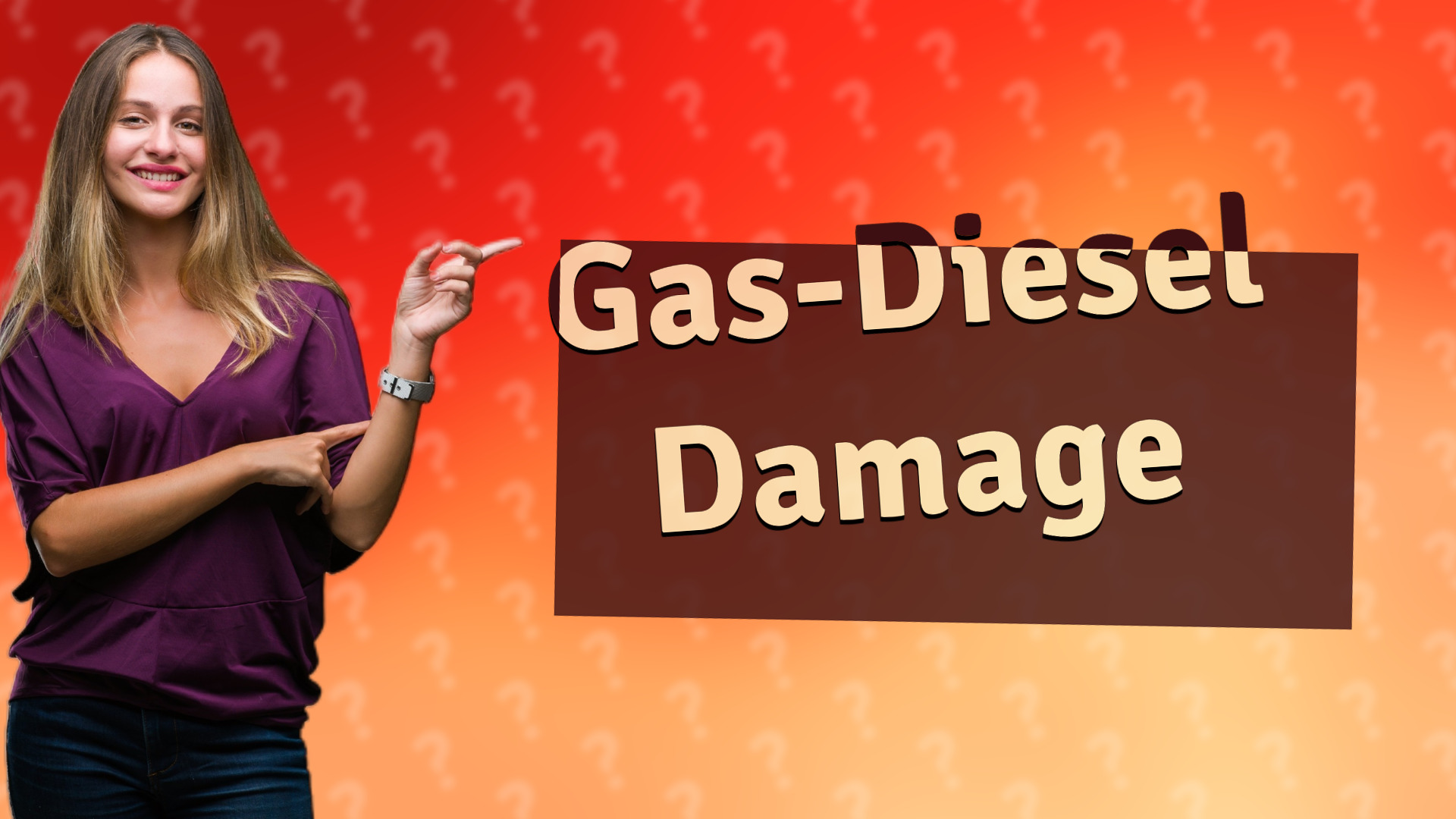 Gas-Diesel Damage