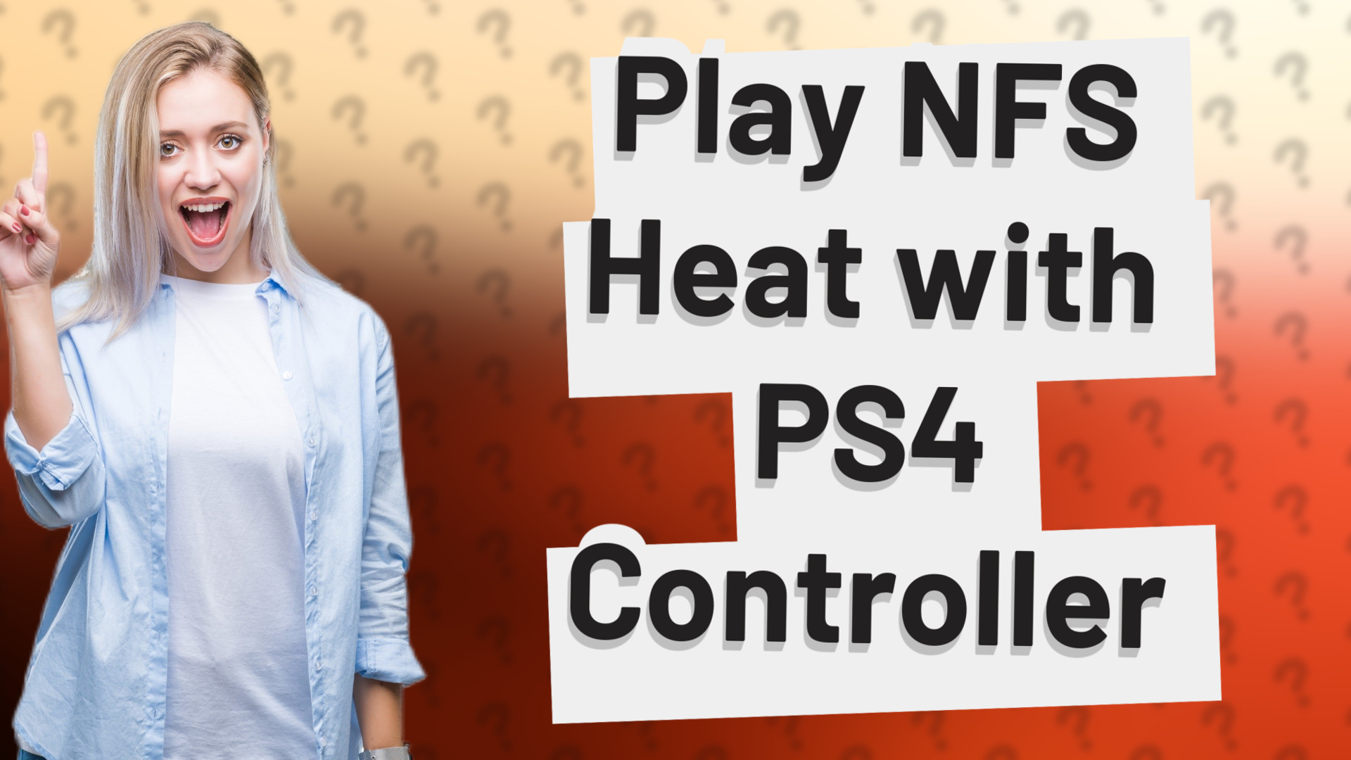 Play NFS Heat with PS4 Controller