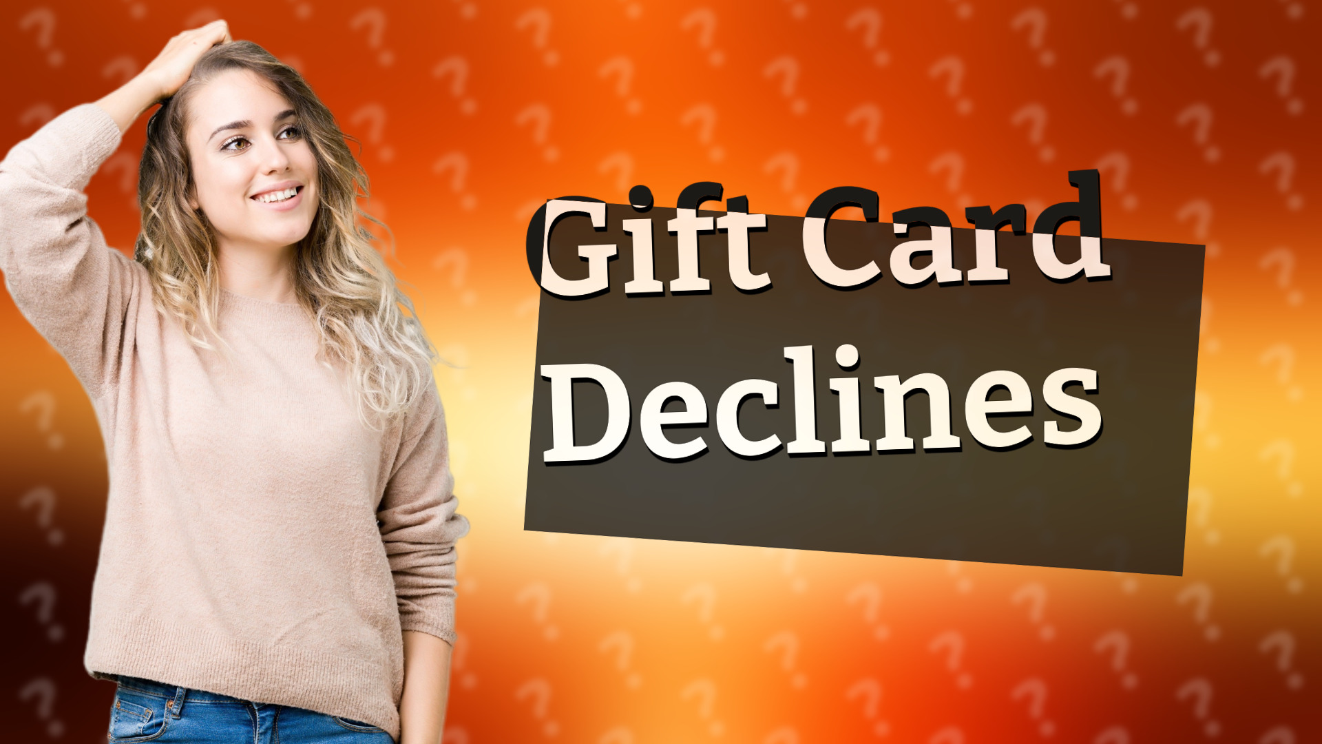 Gift Card Declines