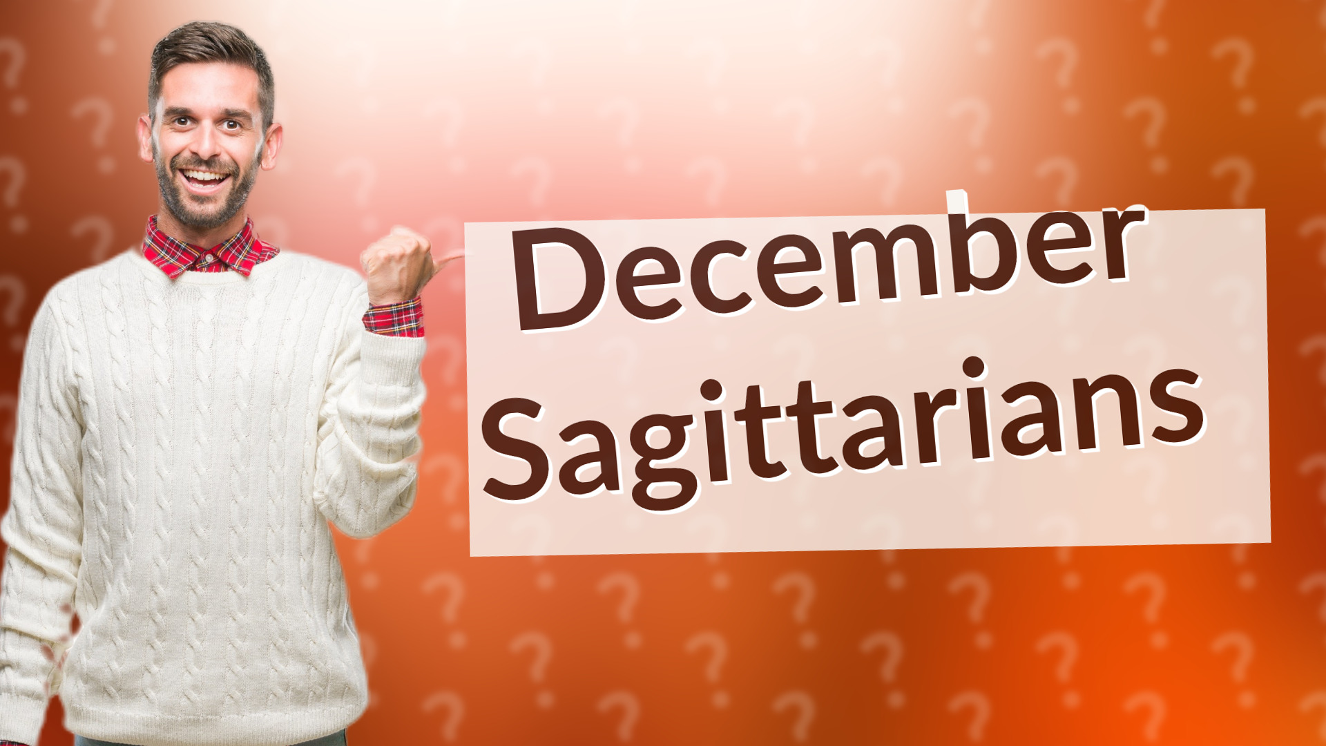 December Sagittarians