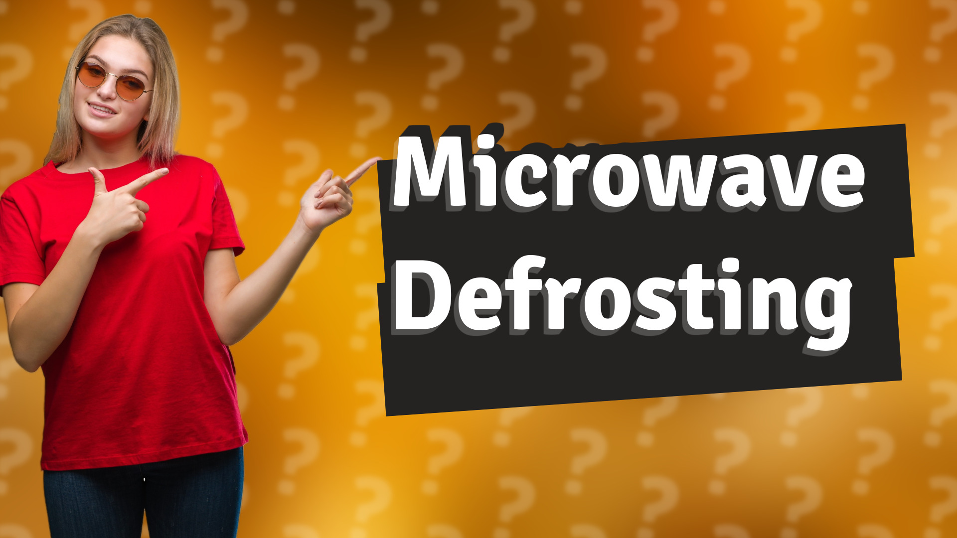 Microwave Defrosting