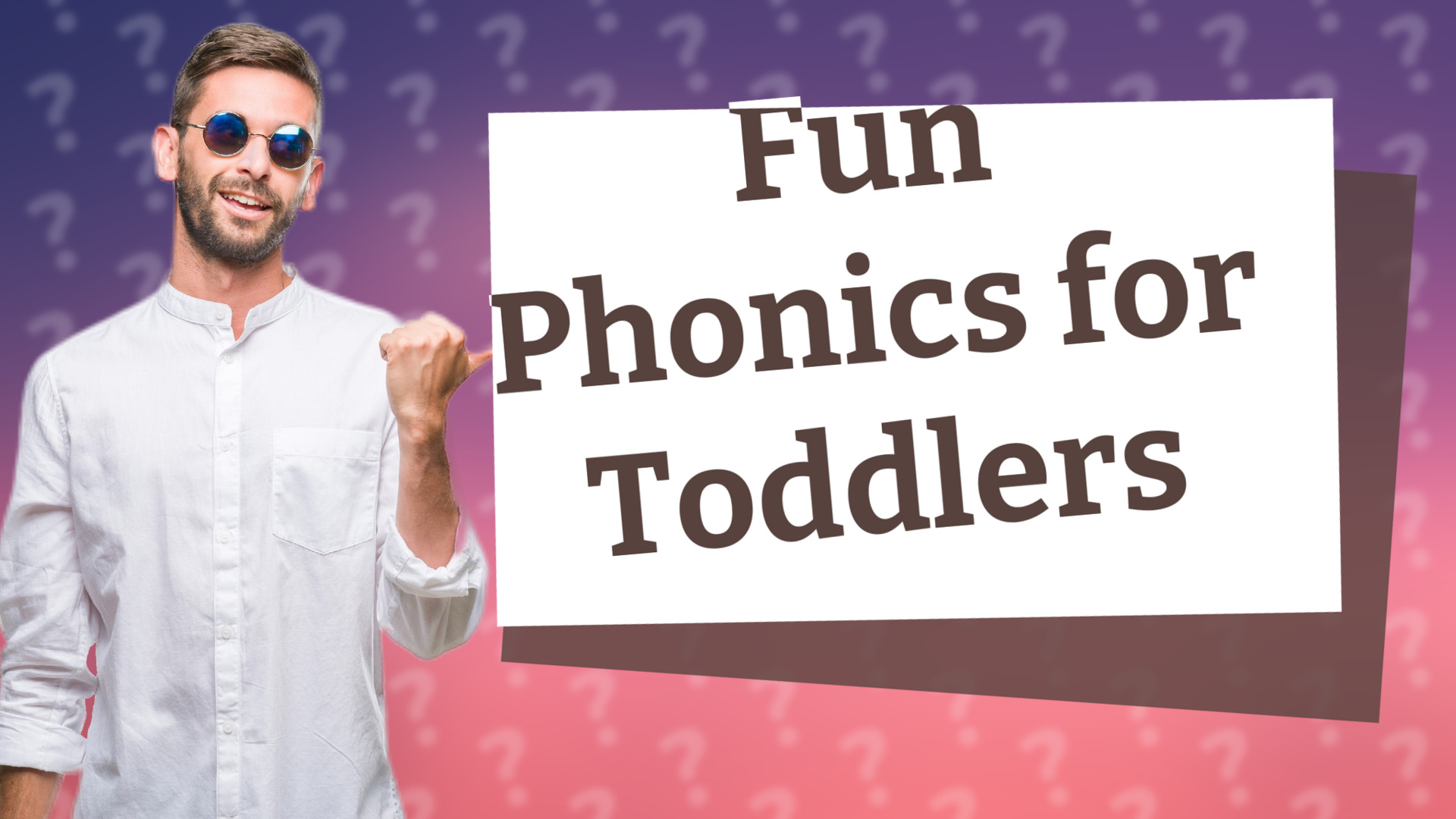 Fun Phonics for Toddlers