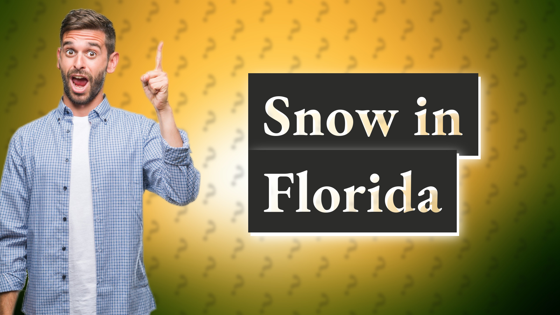 Snow in Florida