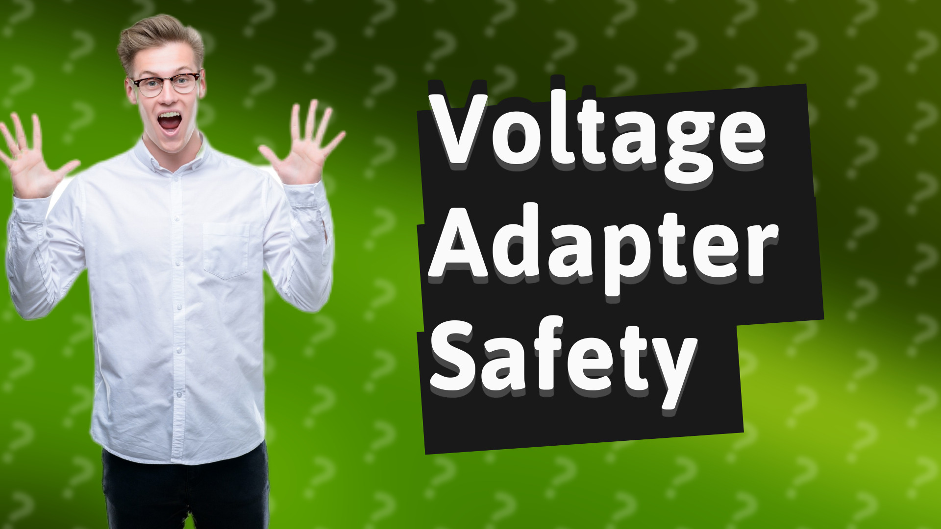Voltage Adapter Safety