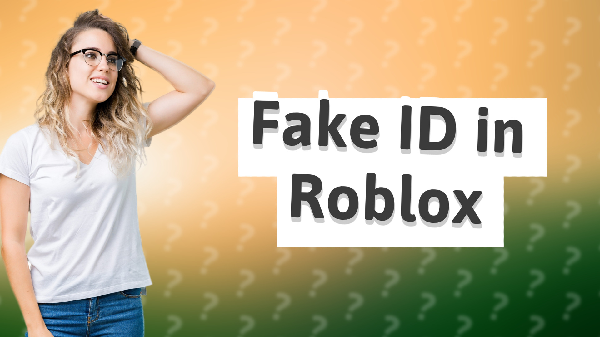 Fake ID in Roblox