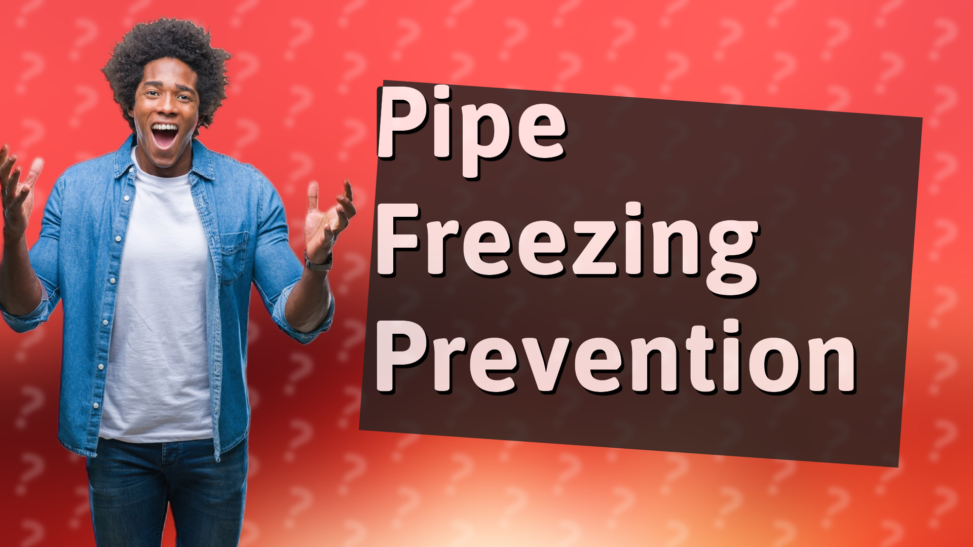 Pipe Freezing Prevention