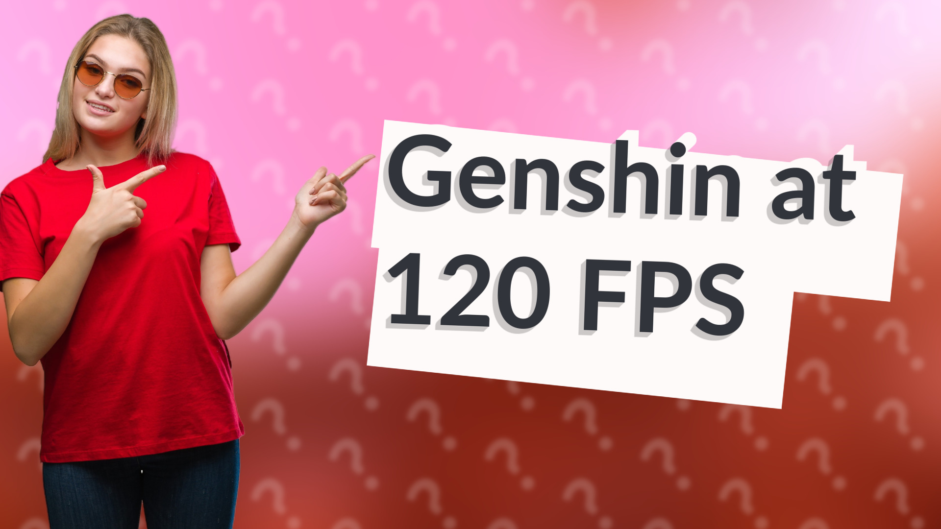 Genshin at 120 FPS