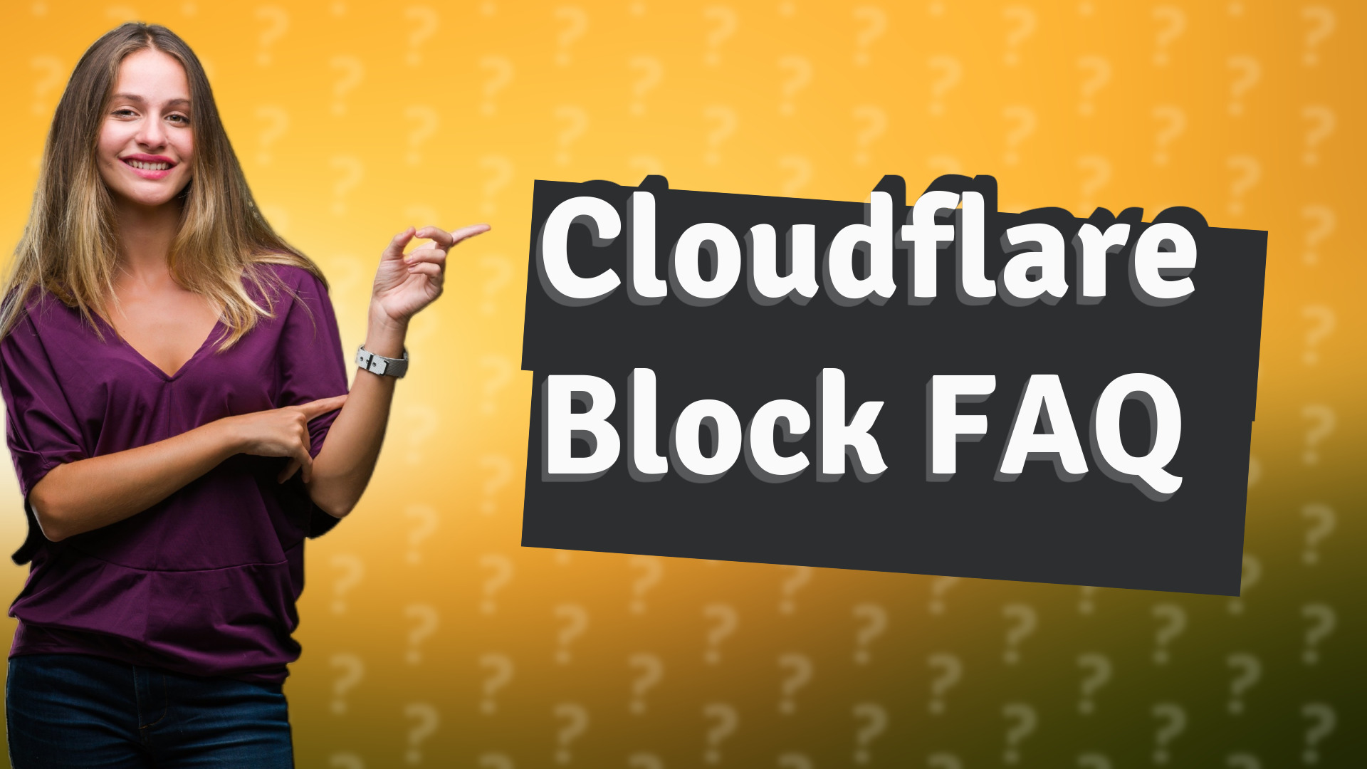 Cloudflare Block FAQ