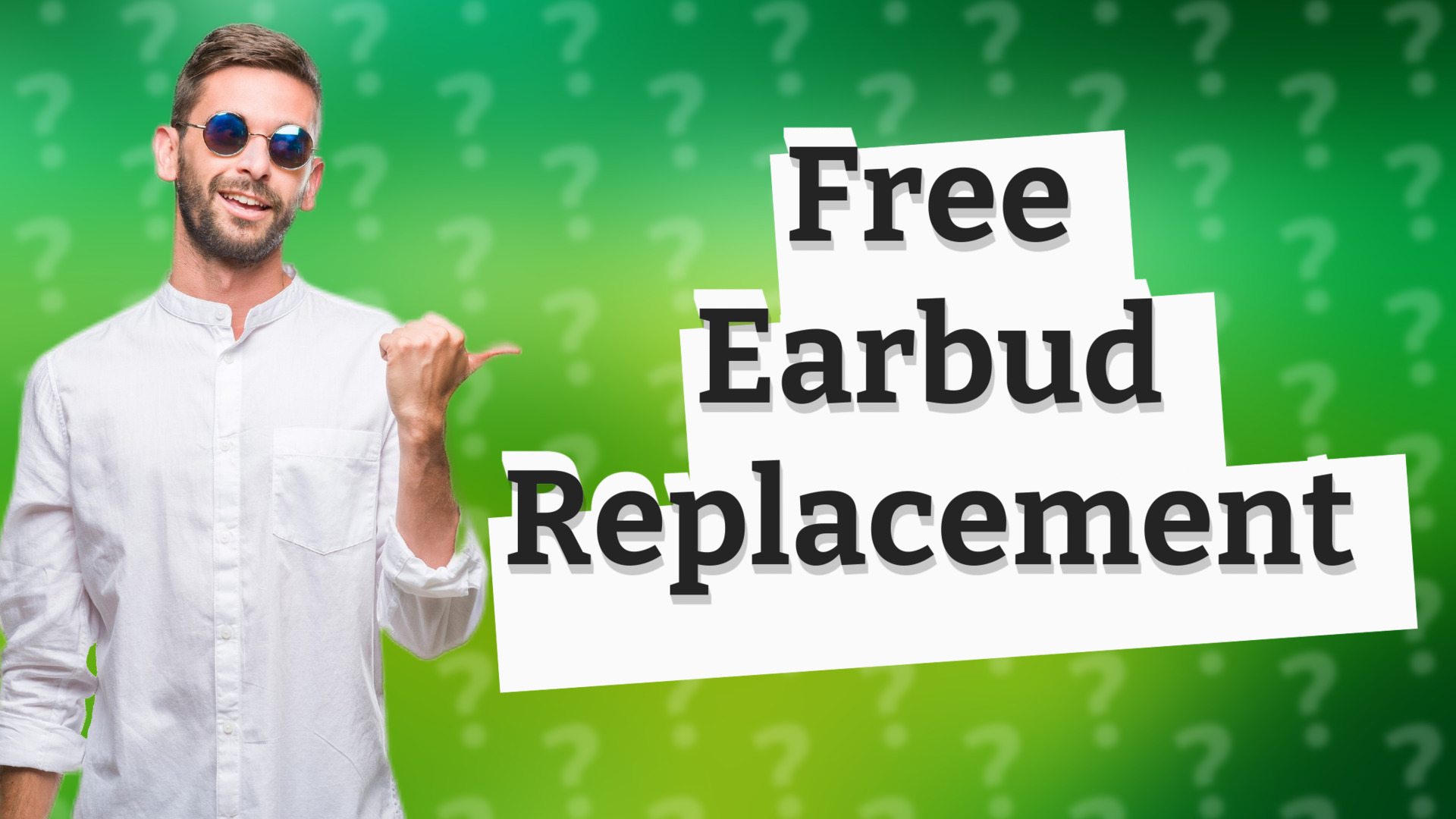 Free Earbud Replacement
