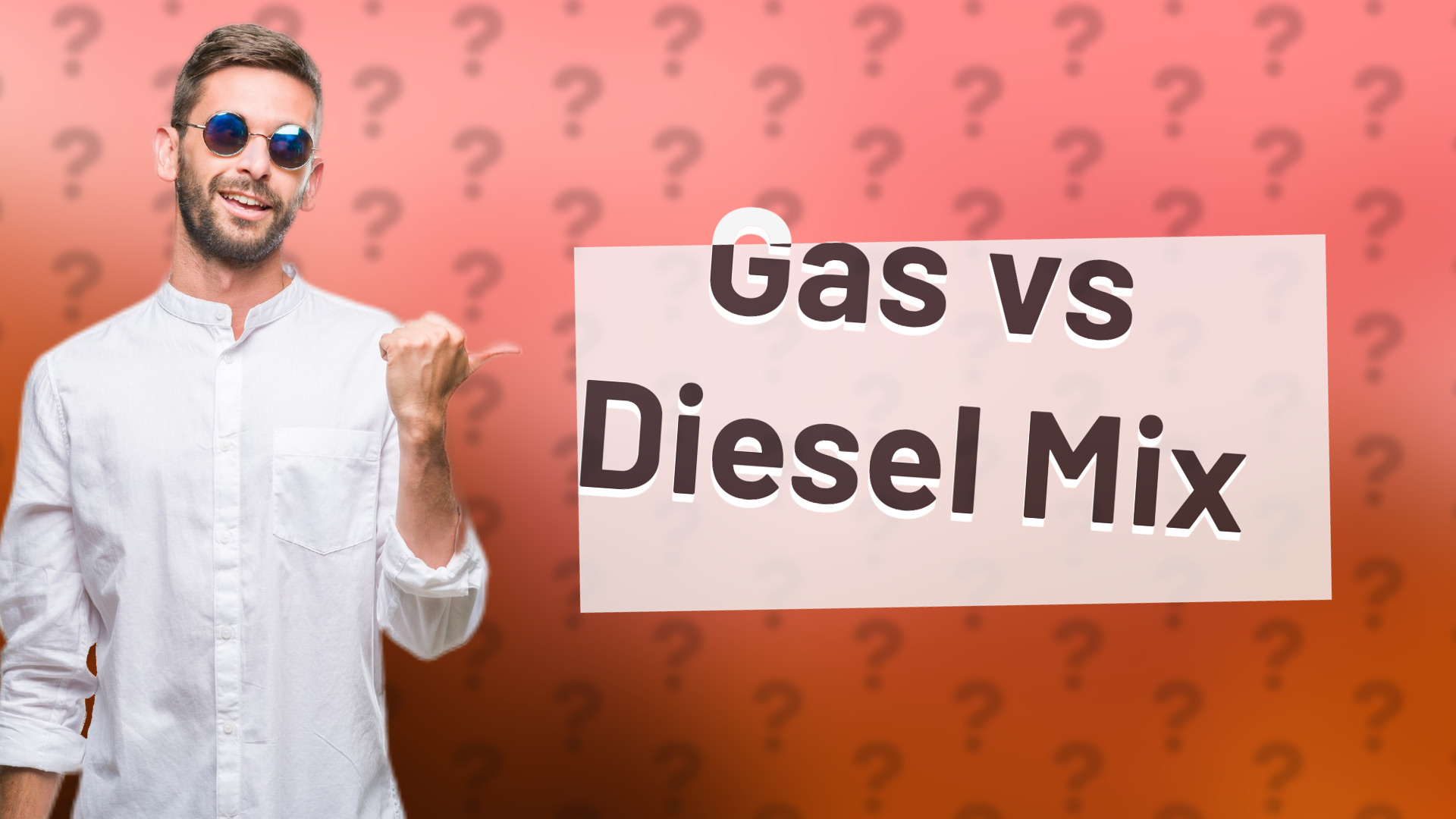 Gas vs Diesel Mix