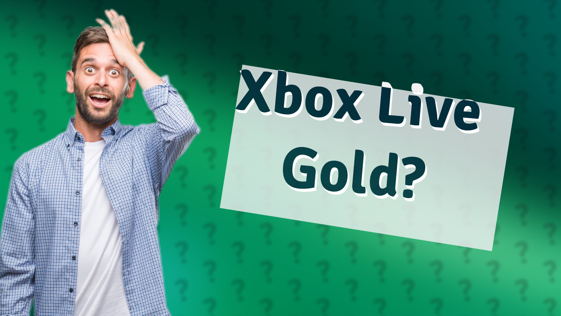 Xbox Live Gold?