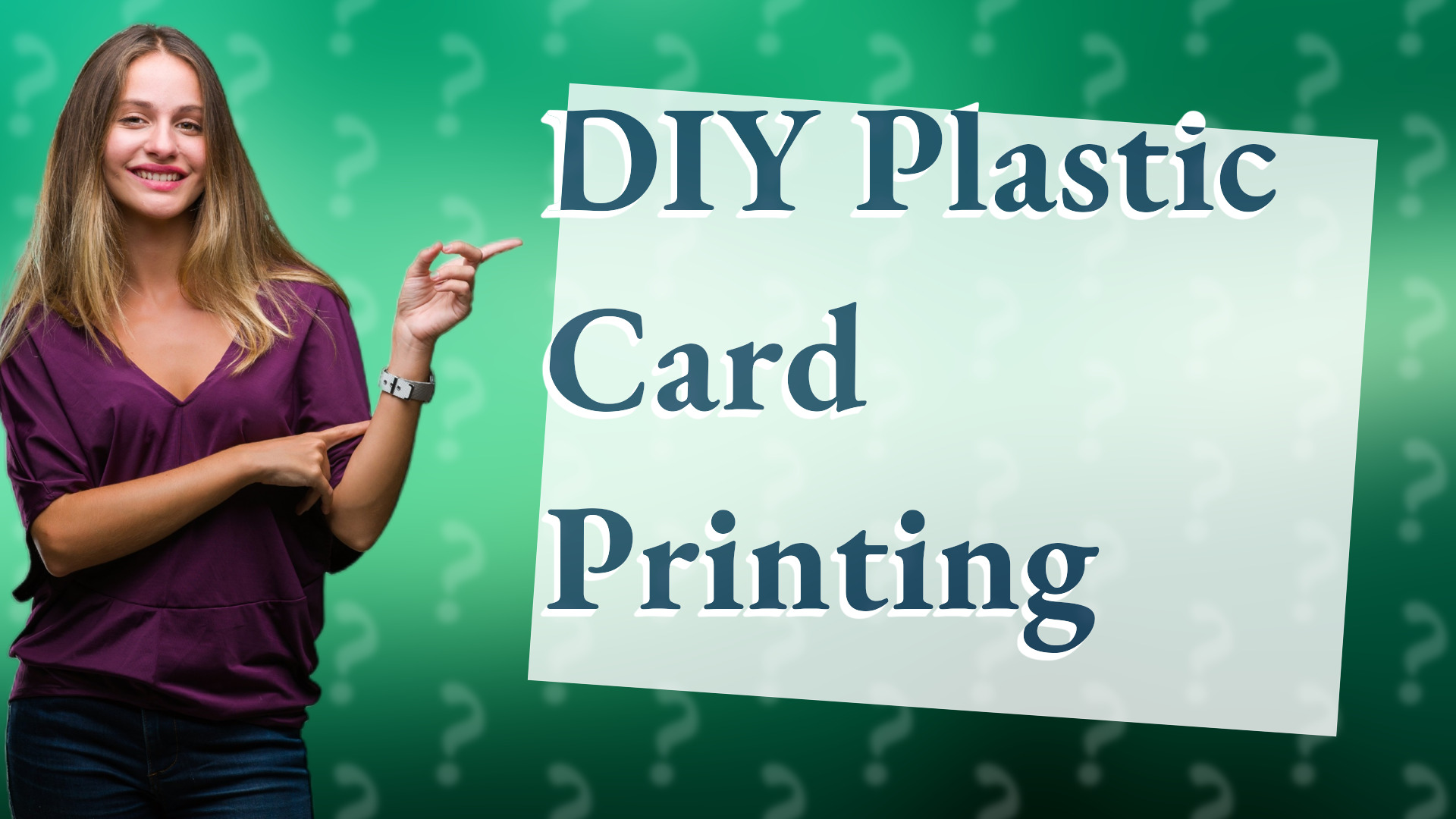 DIY Plastic Card Printing