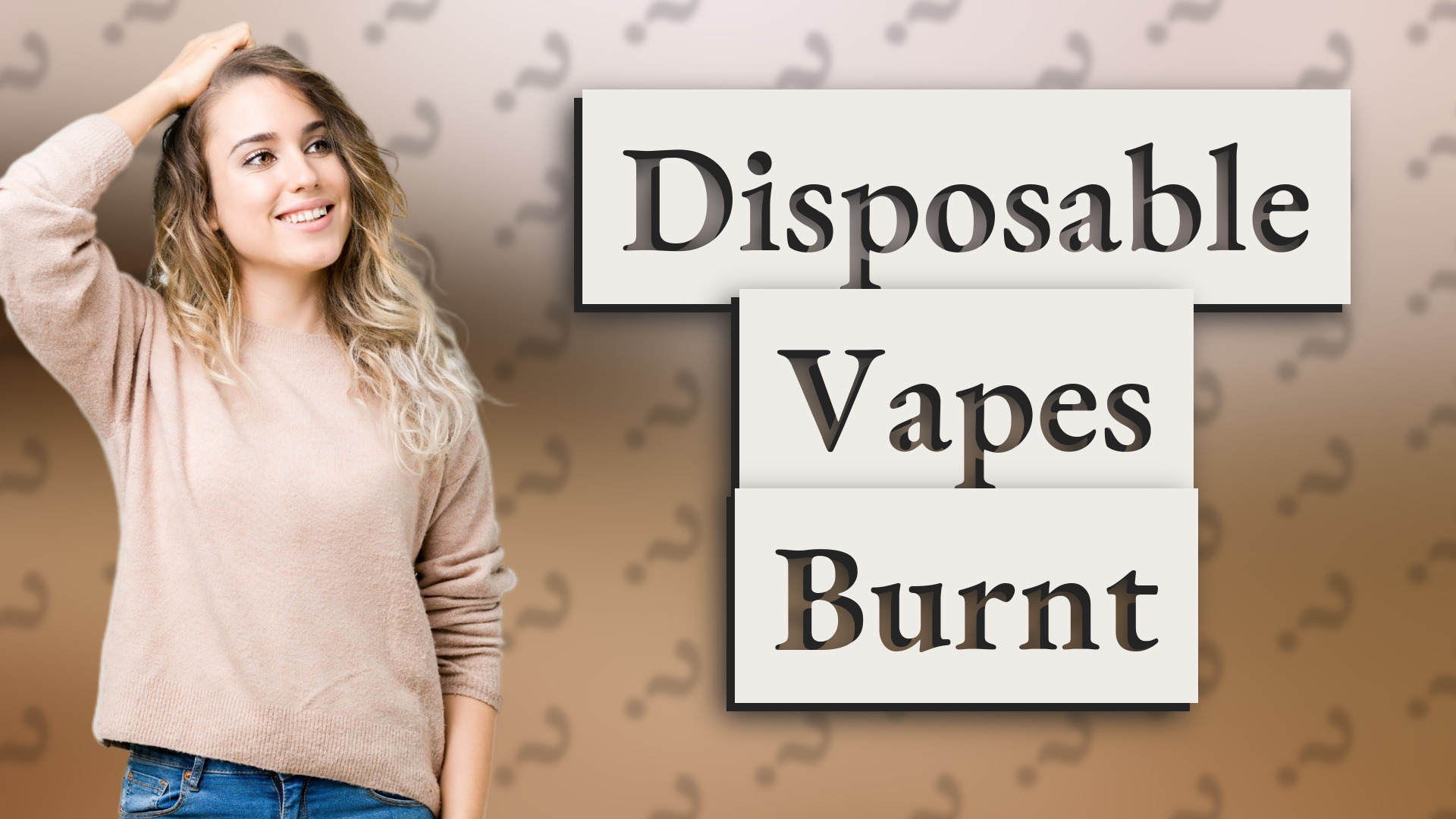 Disposable Vapes Burnt