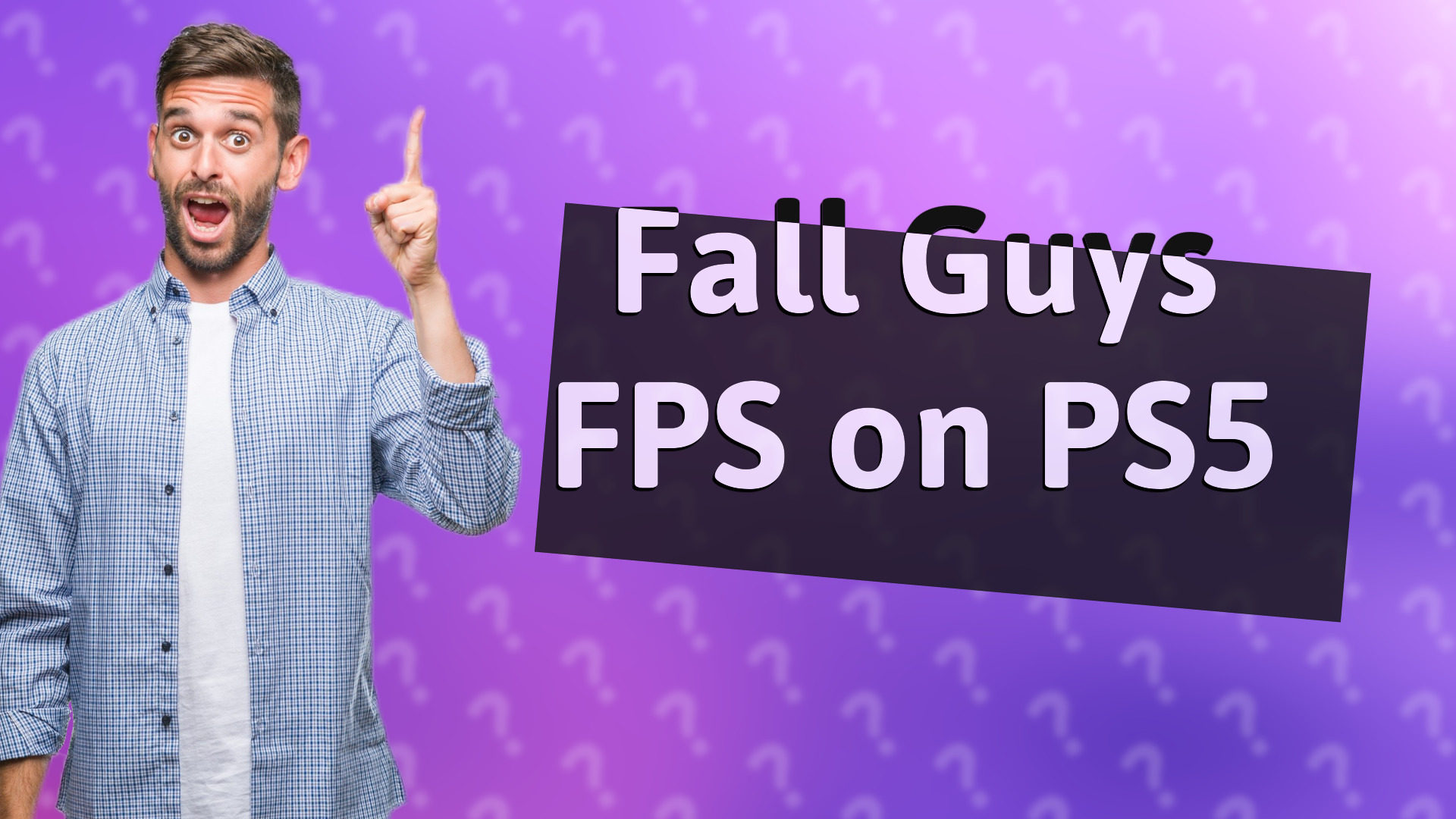 Fall Guys FPS on PS5
