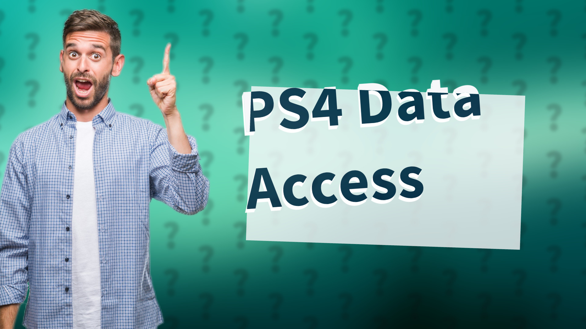 PS4 Data Access