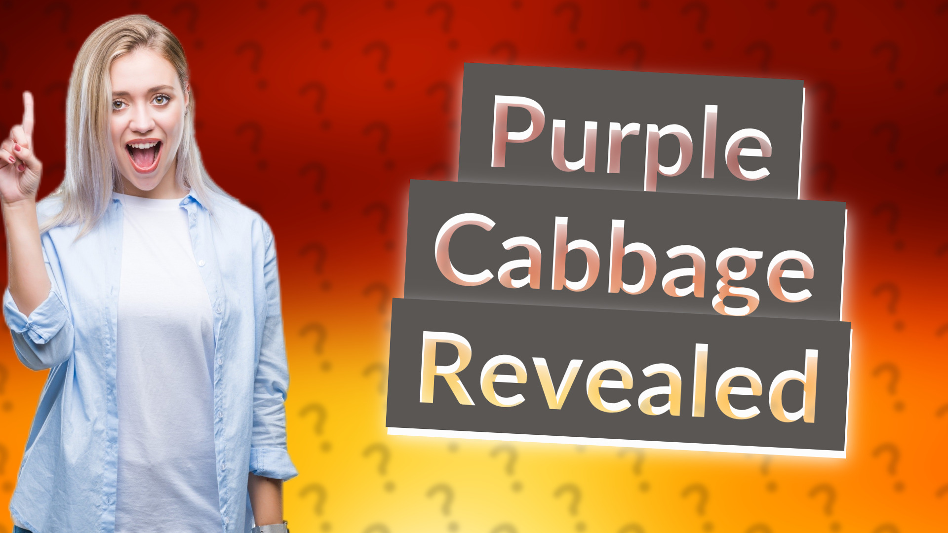 Purple Cabbage Revealed