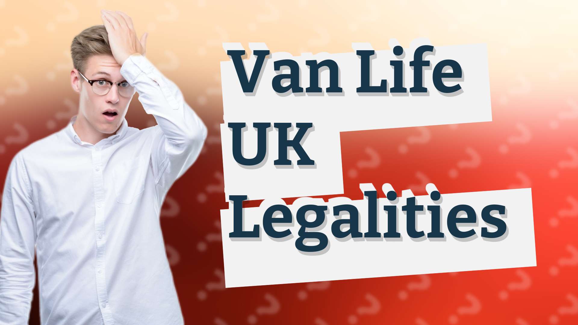 Van Life UK Legalities