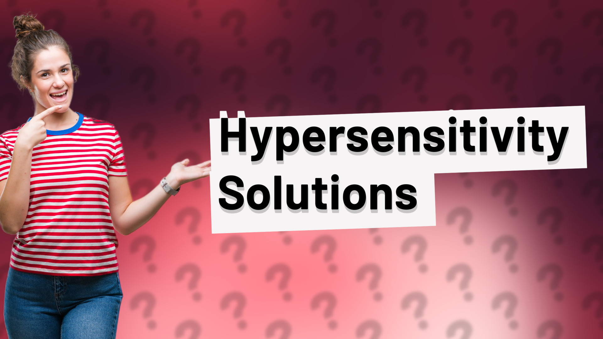 Hypersensitivity Solutions