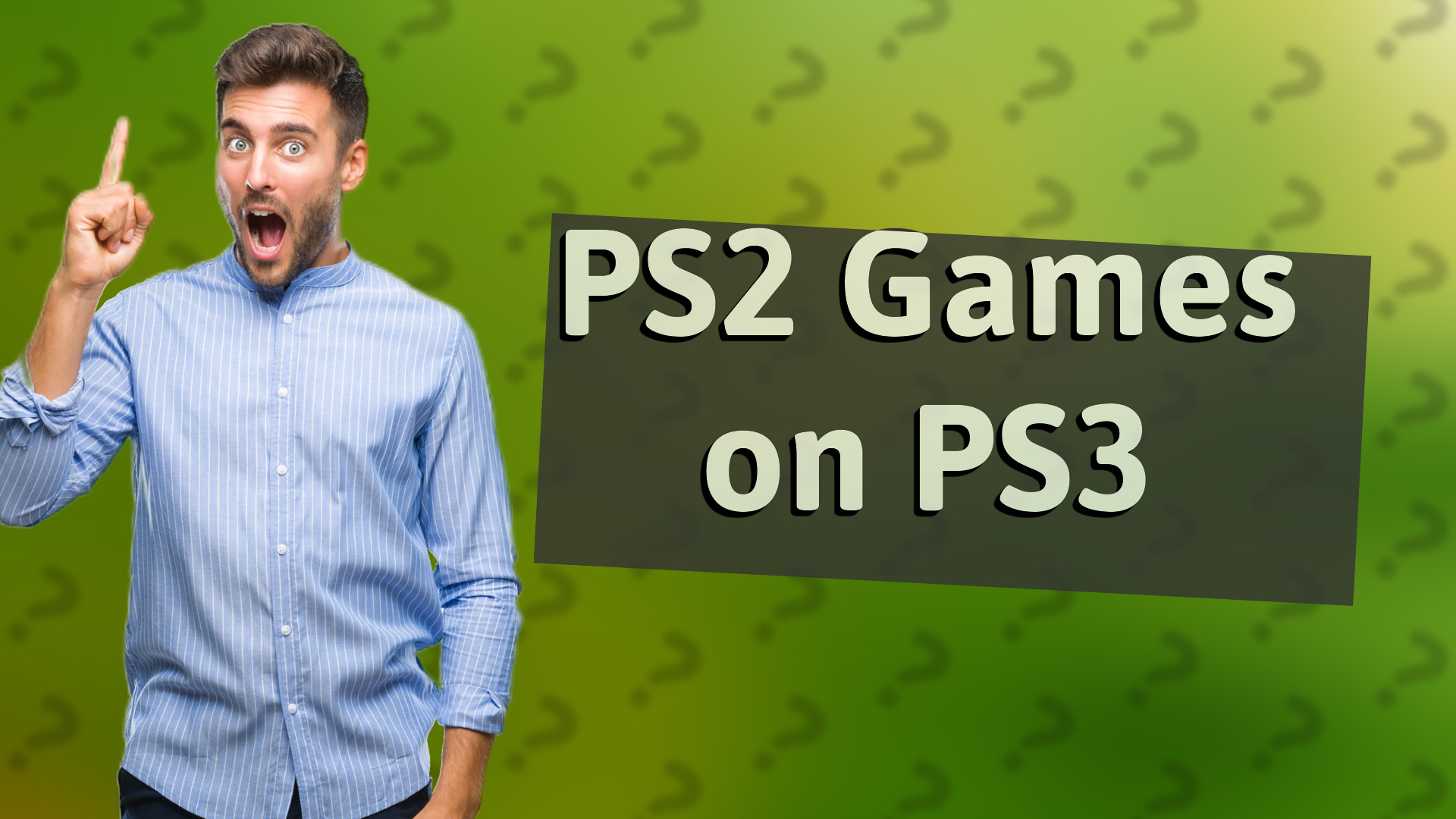 PS2 Games on PS3