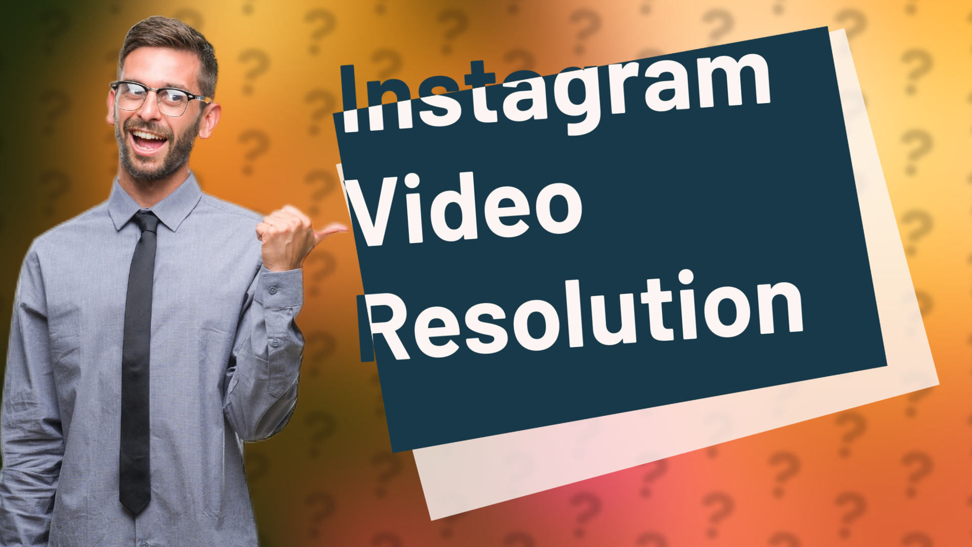 Instagram Video Resolution
