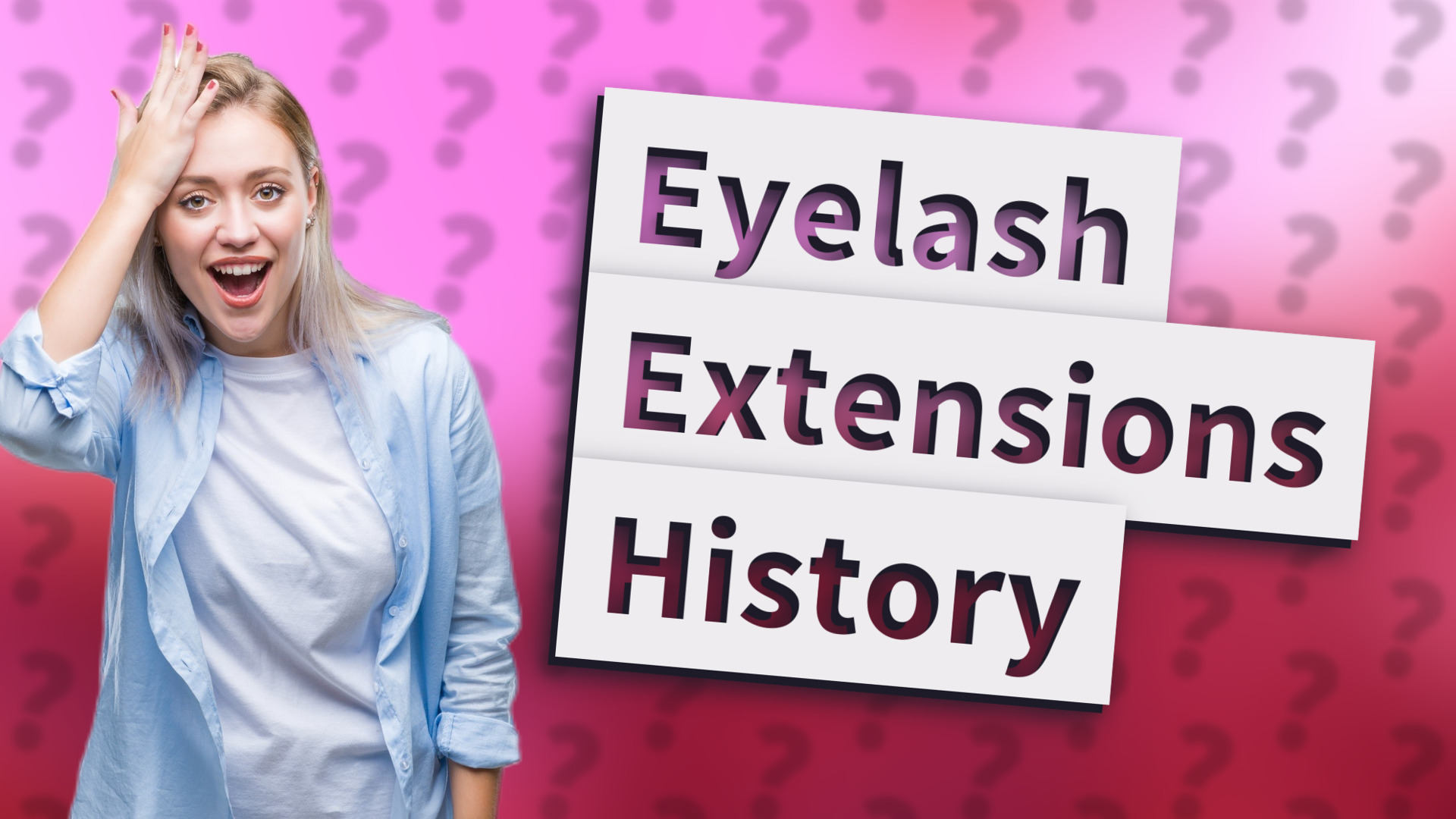 Eyelash Extensions History