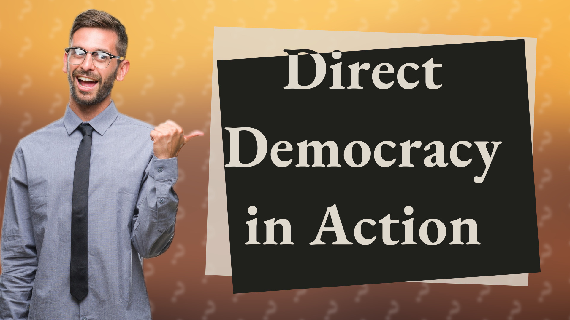 Direct Democracy in Action