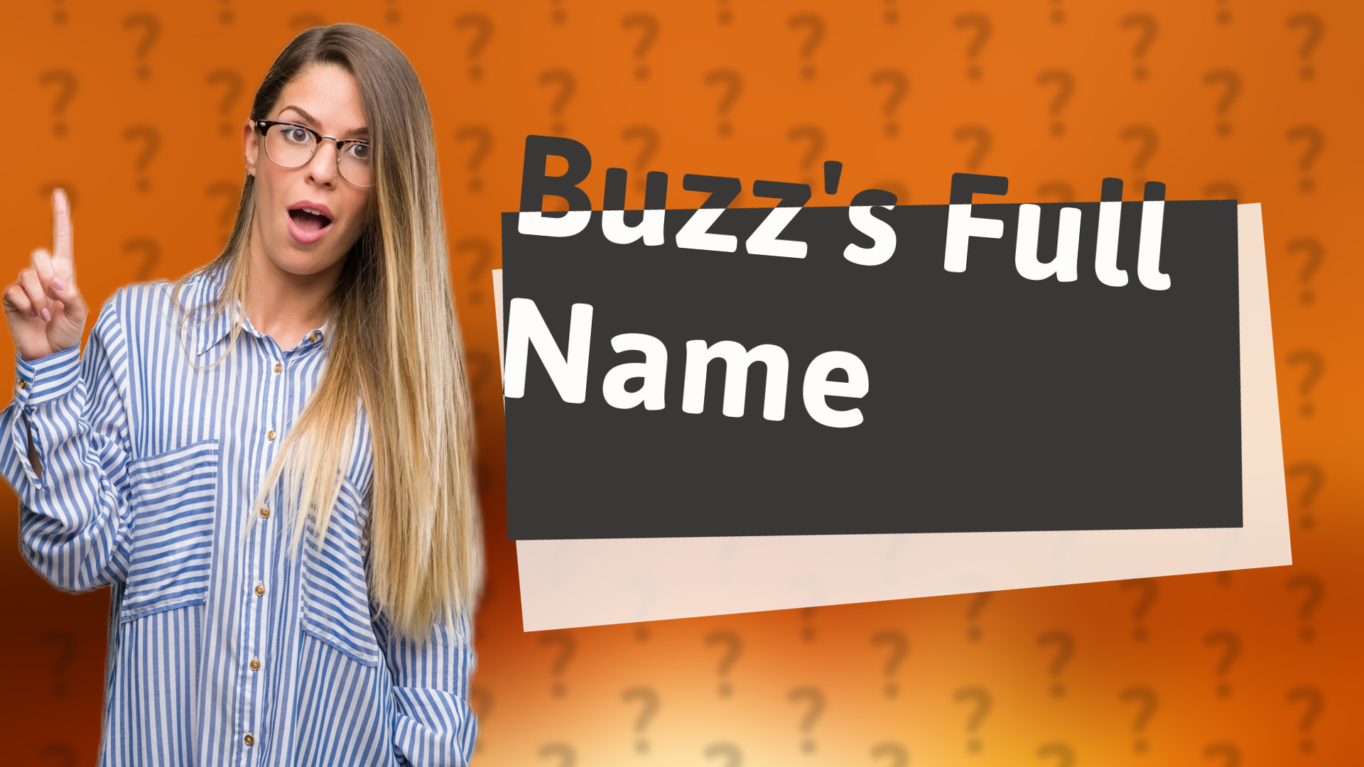 Buzz's Full Name