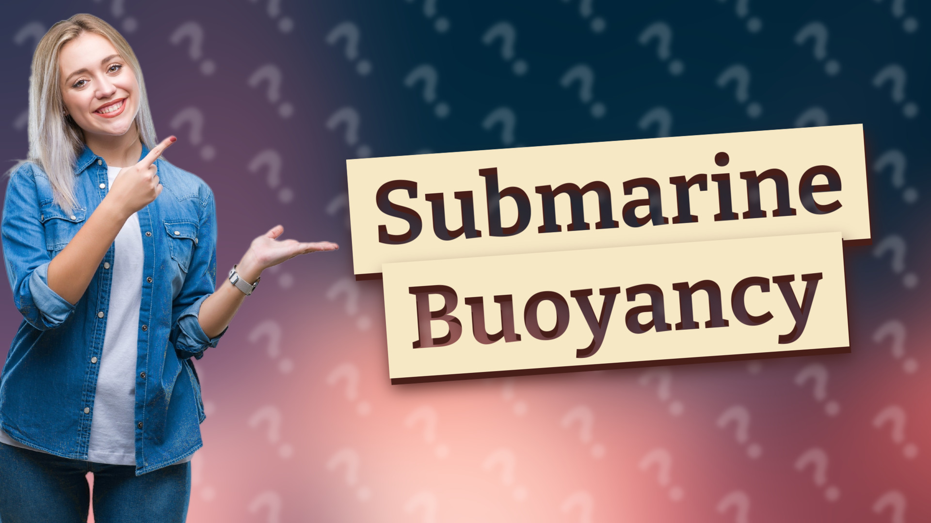 Submarine Buoyancy