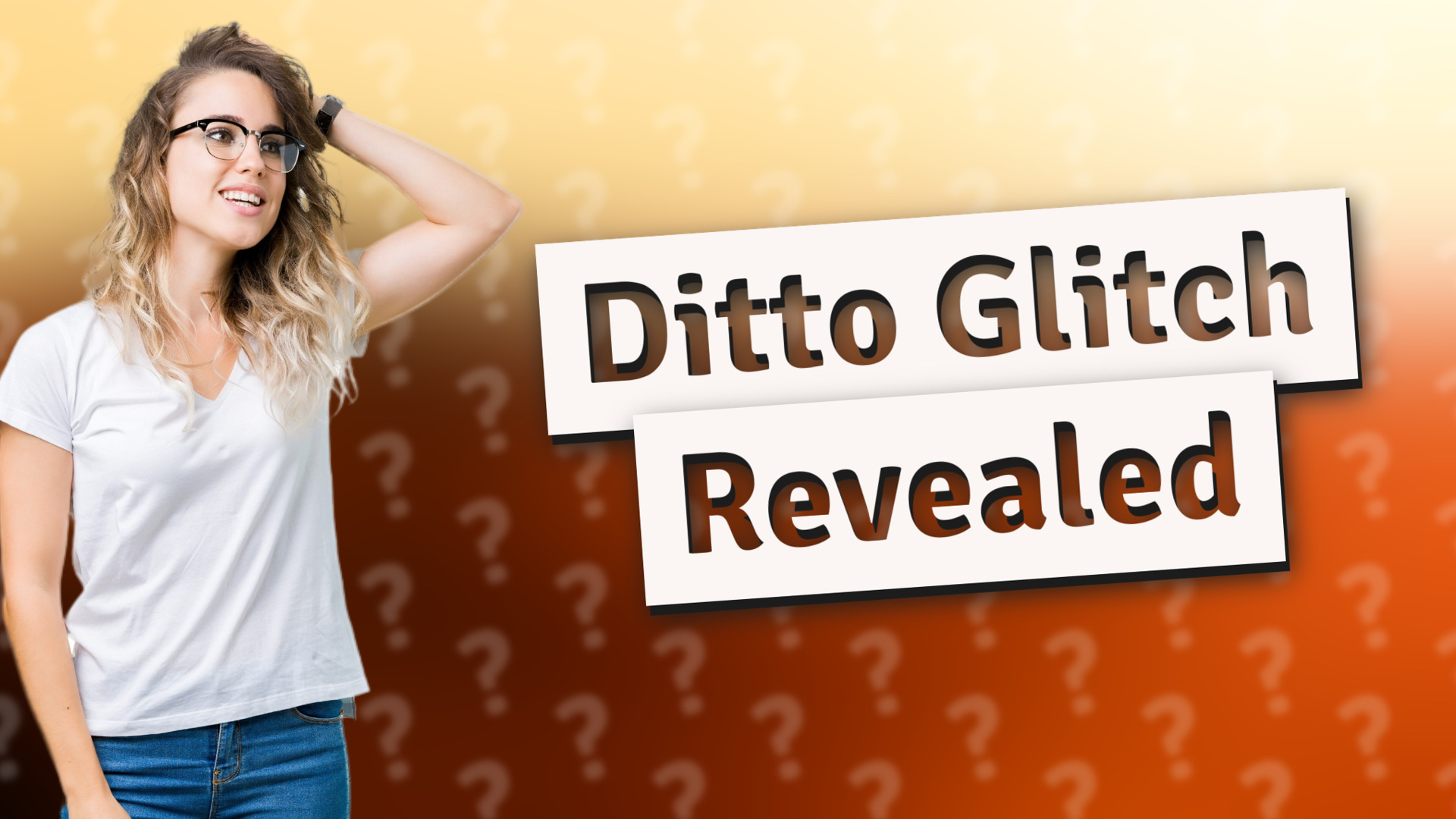 Ditto Glitch Revealed