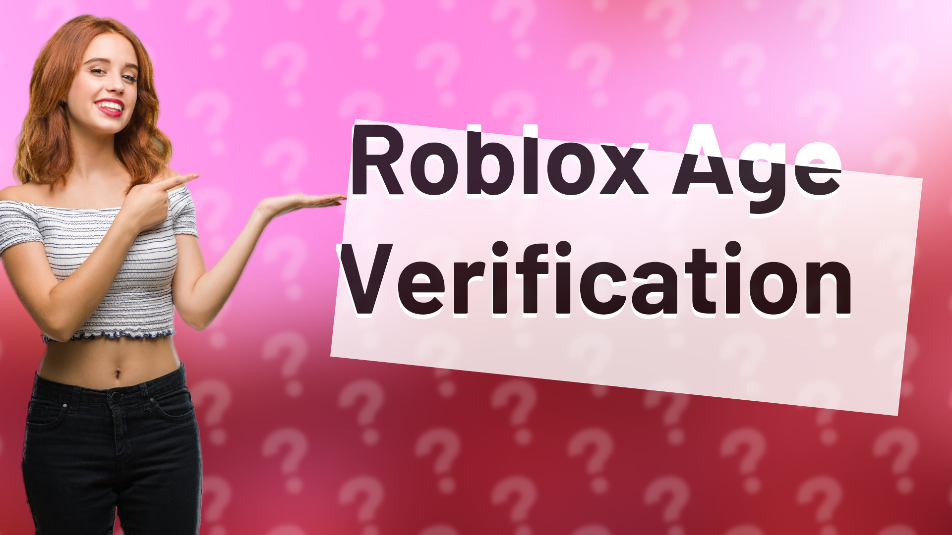 Roblox Age Verification