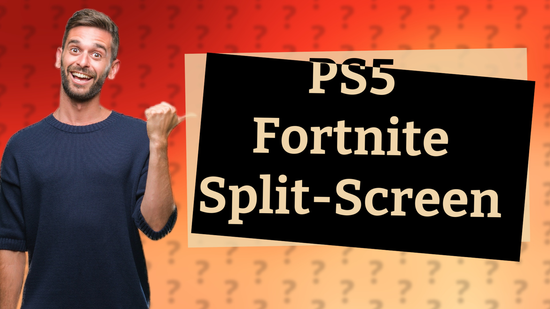 PS5 Fortnite Split-Screen