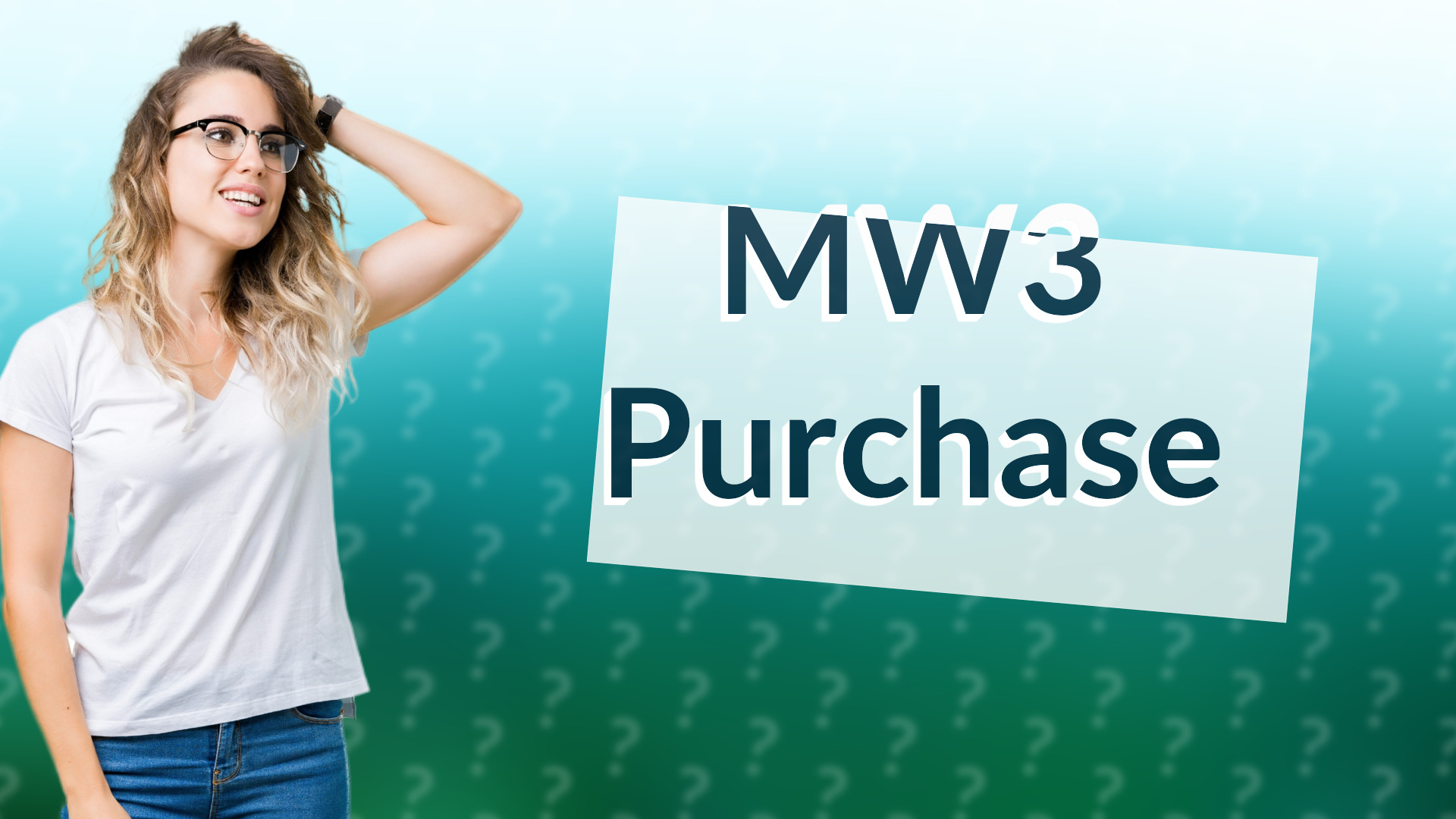 MW3 Purchase