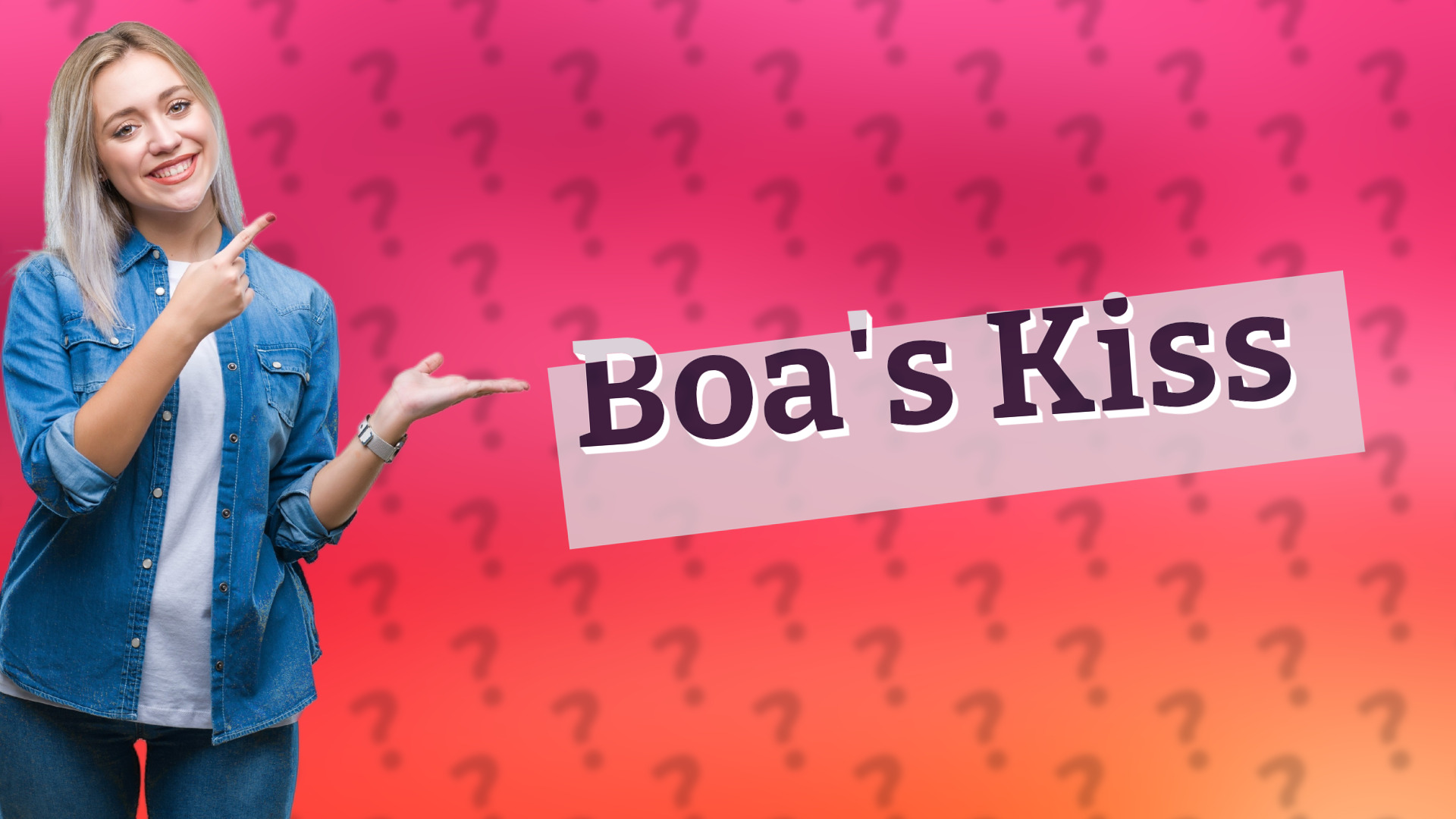 Boa's Kiss
