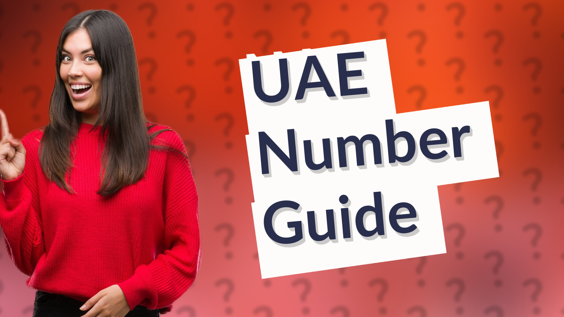 UAE Number Guide